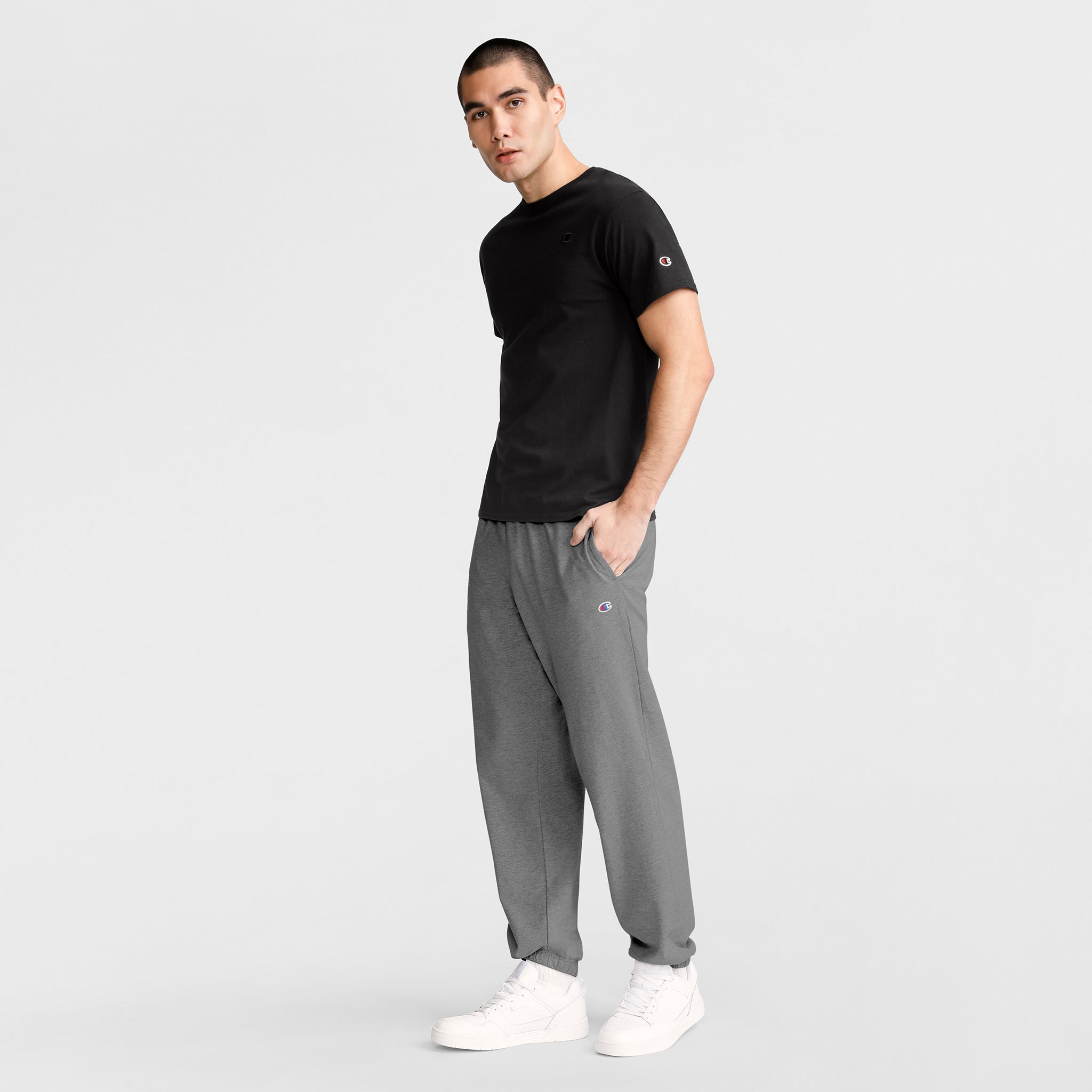 Champion Lightweight Lounge Pants jogging gris Granite Heather