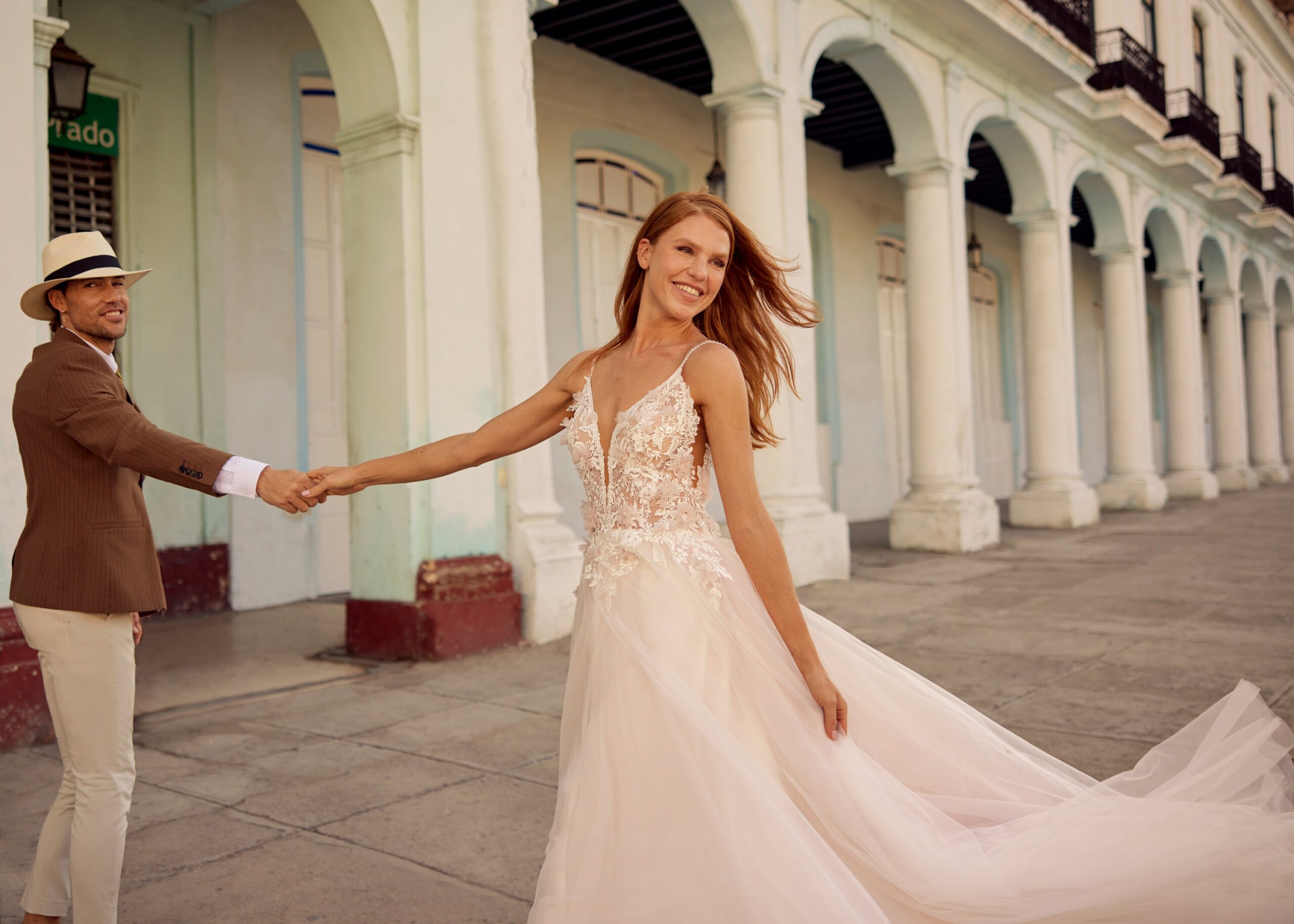 Hervé Paris Libre Livia robe de mariée souple