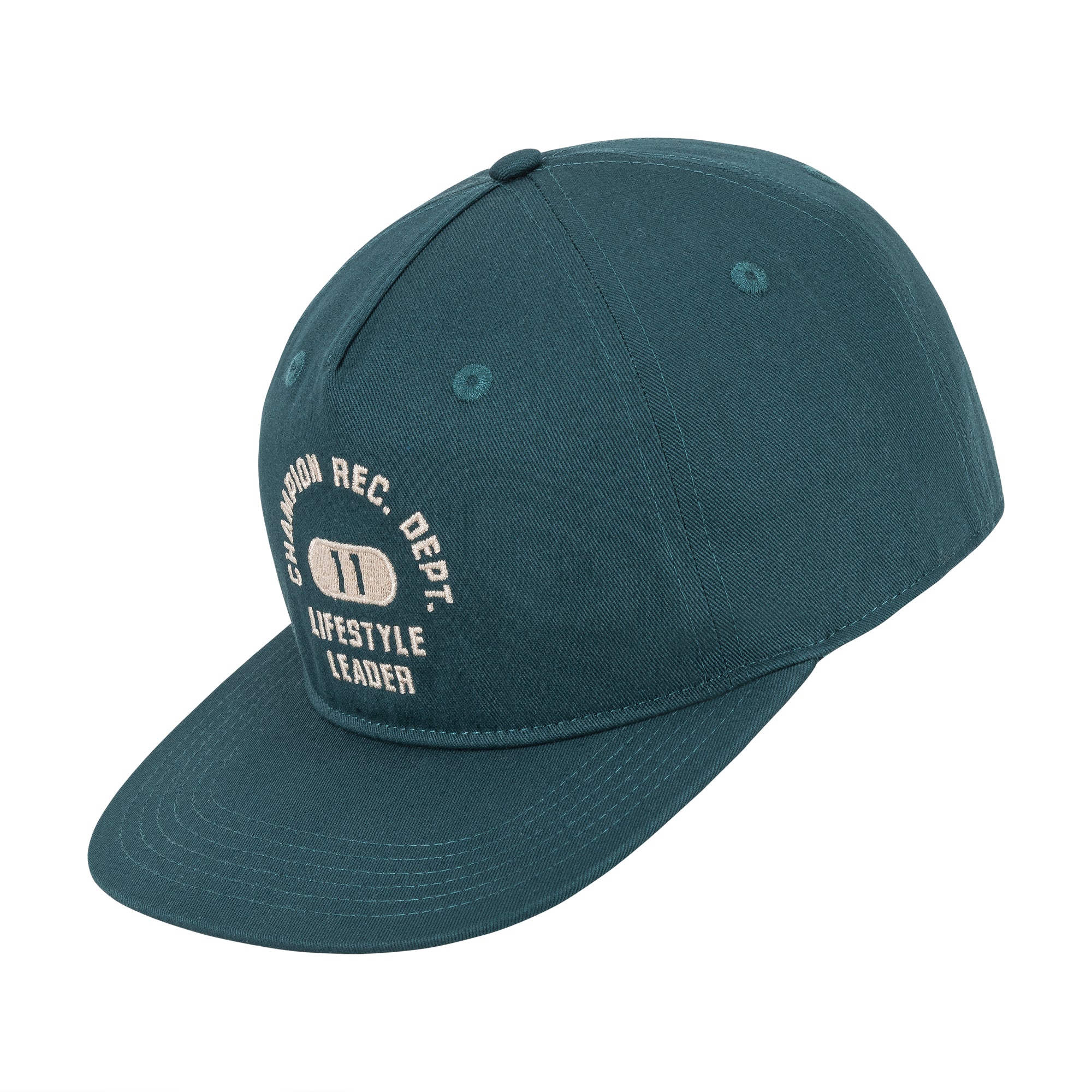 Champion Athletic Dept Flat Brim casquette vert