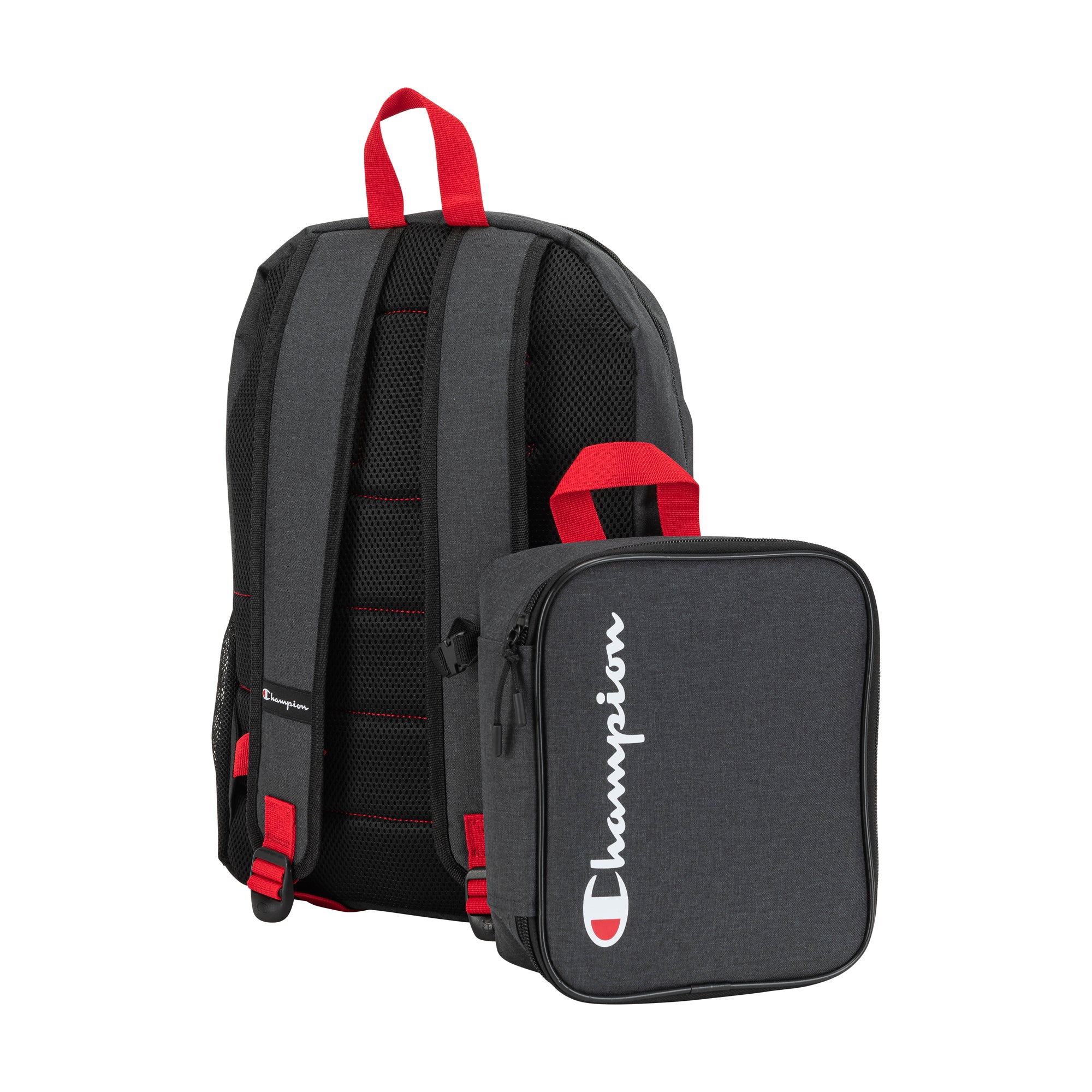 Champion Mode Lunch Kit Backpack sac à dos enfant noir combo