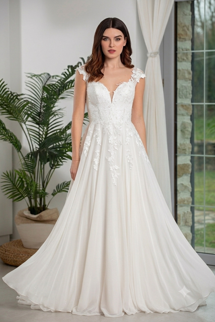 Le Jour de Notre Oui Chloé robe de mariée blanche cérémonie