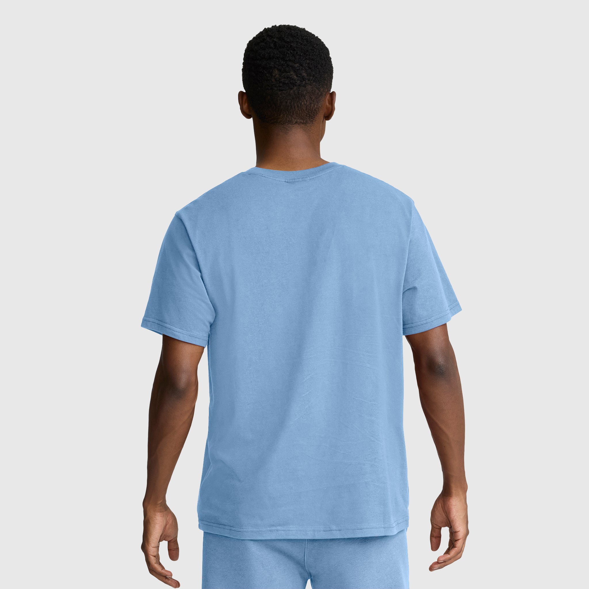 Champion Classic Graphic T-shirt homme bleu riviera coton