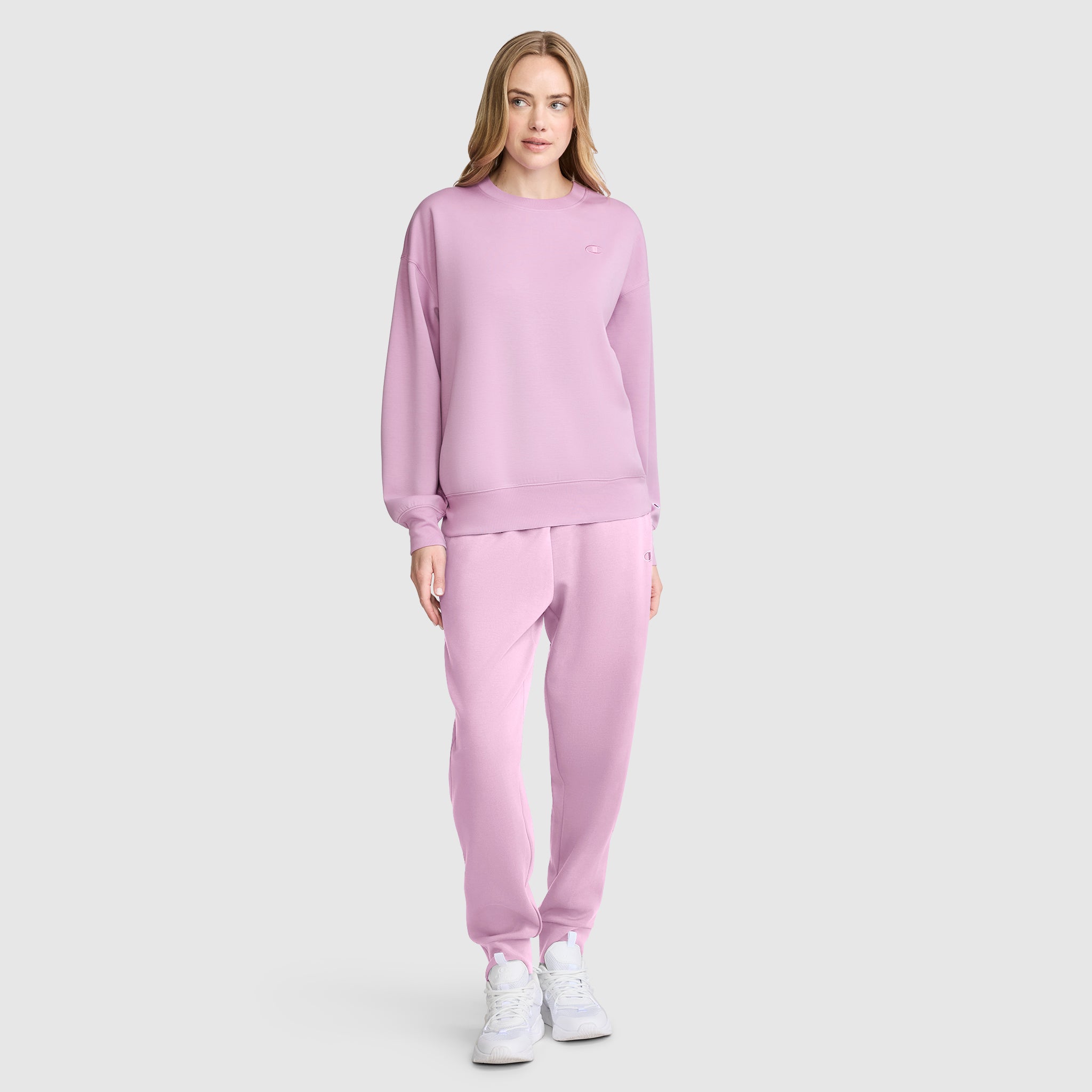 Champion Crewneck Pullover sweat violet Smoky Grape modal