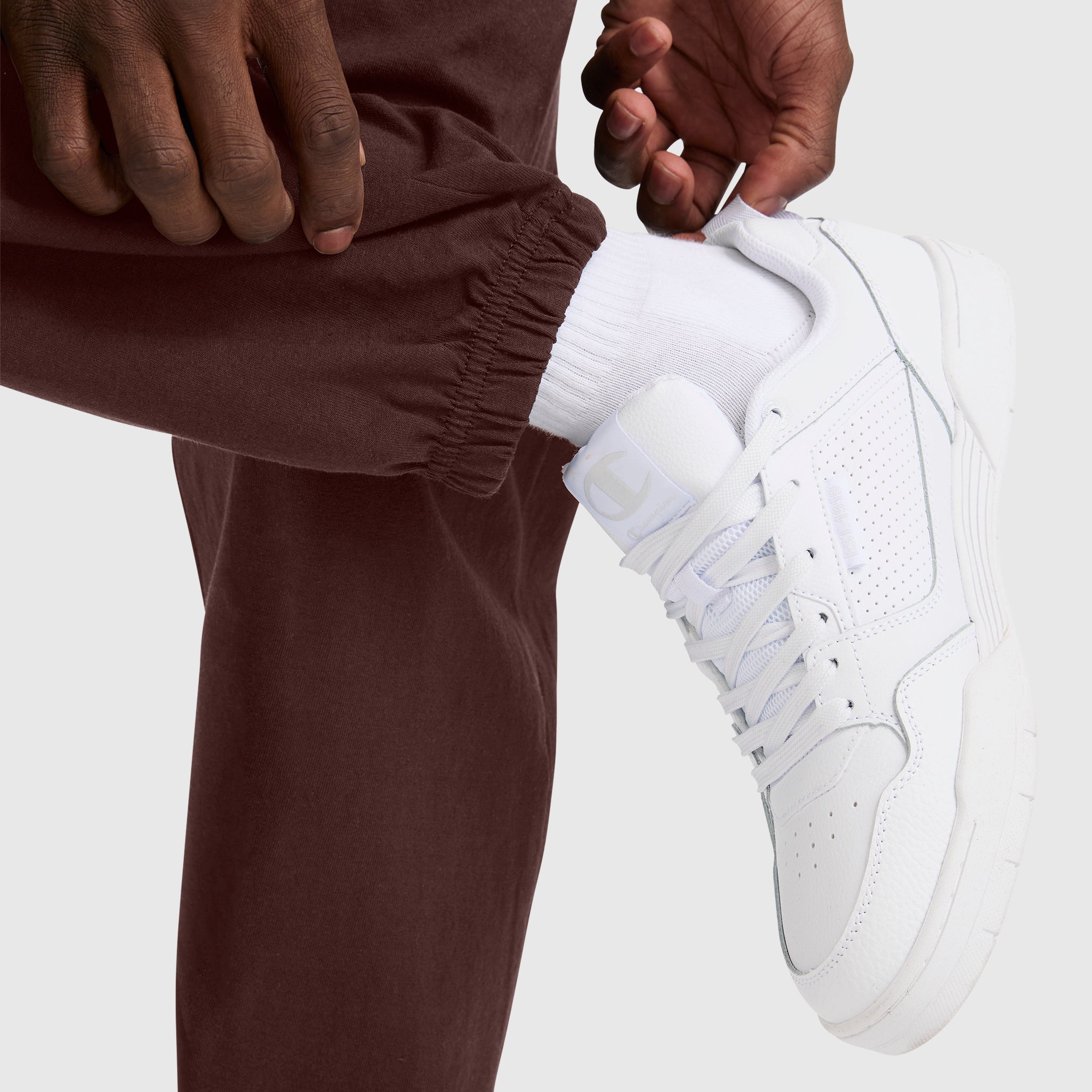 Champion Everyday Cotton Pant pantalon marron homme