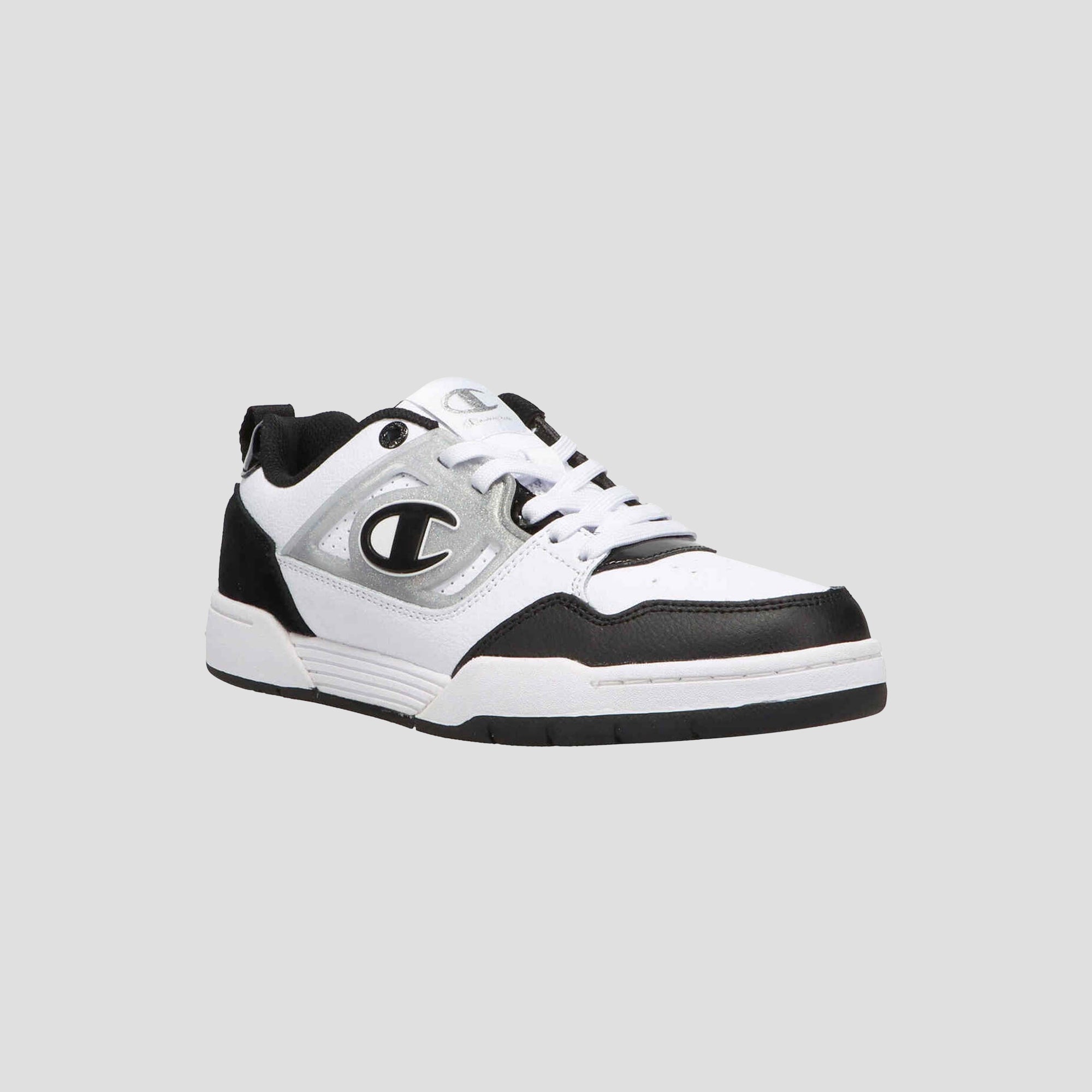 Champion 5-on-5 Low baskets femme blanc noir tige basse
