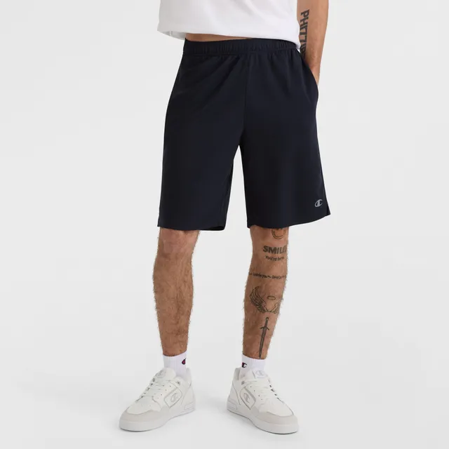 Champion Shorts short sport homme navy 10 pouces poches