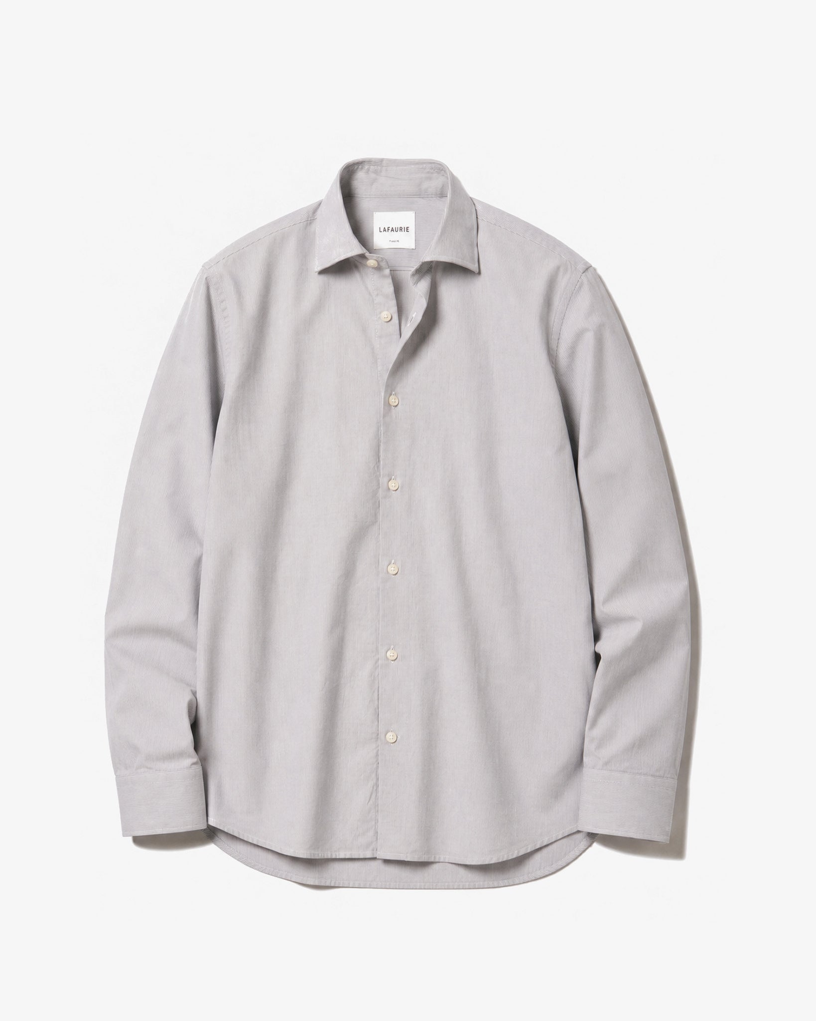 LAFAURIE DAUPHINE chemise azur écru coton bio rayée