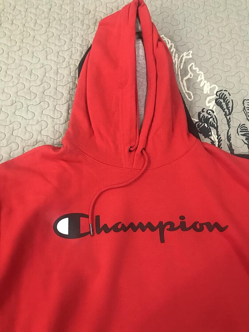 Champion Powerblend Hoodie Full Script Logo sweat à capuche Chive