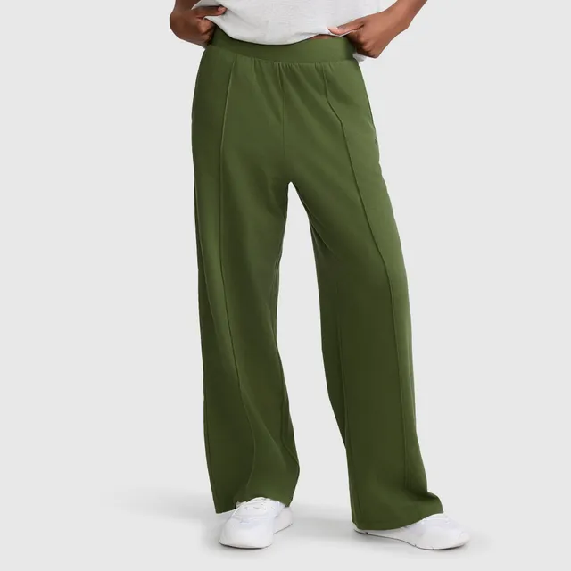 Champion Open Bottom Pant pantalon femme Chive stretch