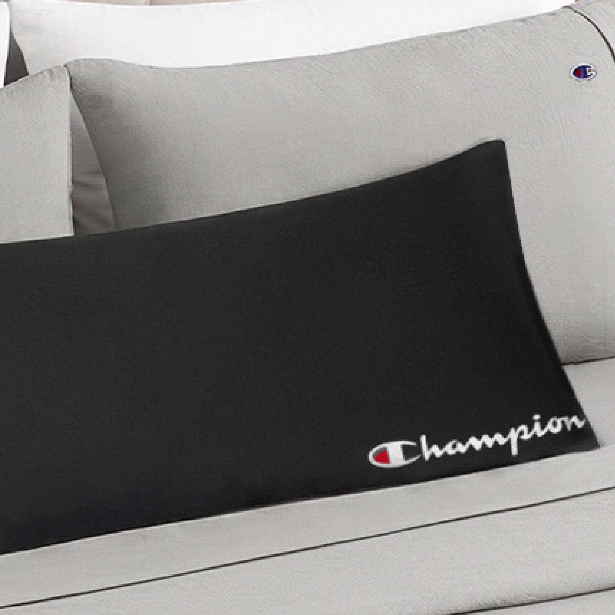 Champion Jersey Body Pillows traversin noir 16x36 polyester