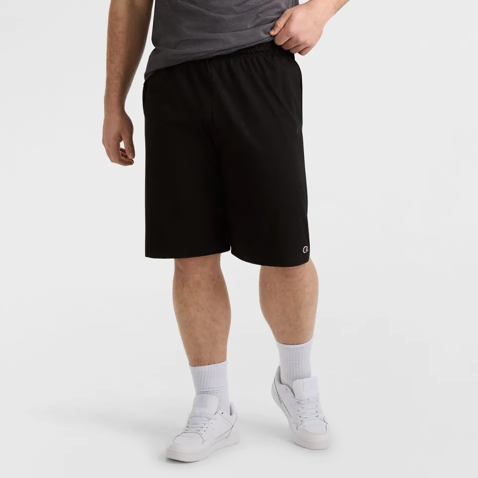 Champion Shorts 9" Lounge C Patch short noir grande taille