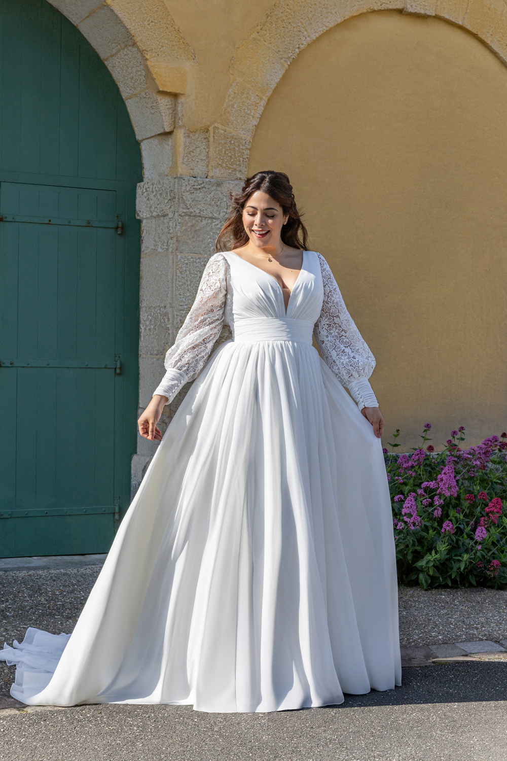 Le Jour de Notre Oui Bulgarie robe de mariée tulle bustier
