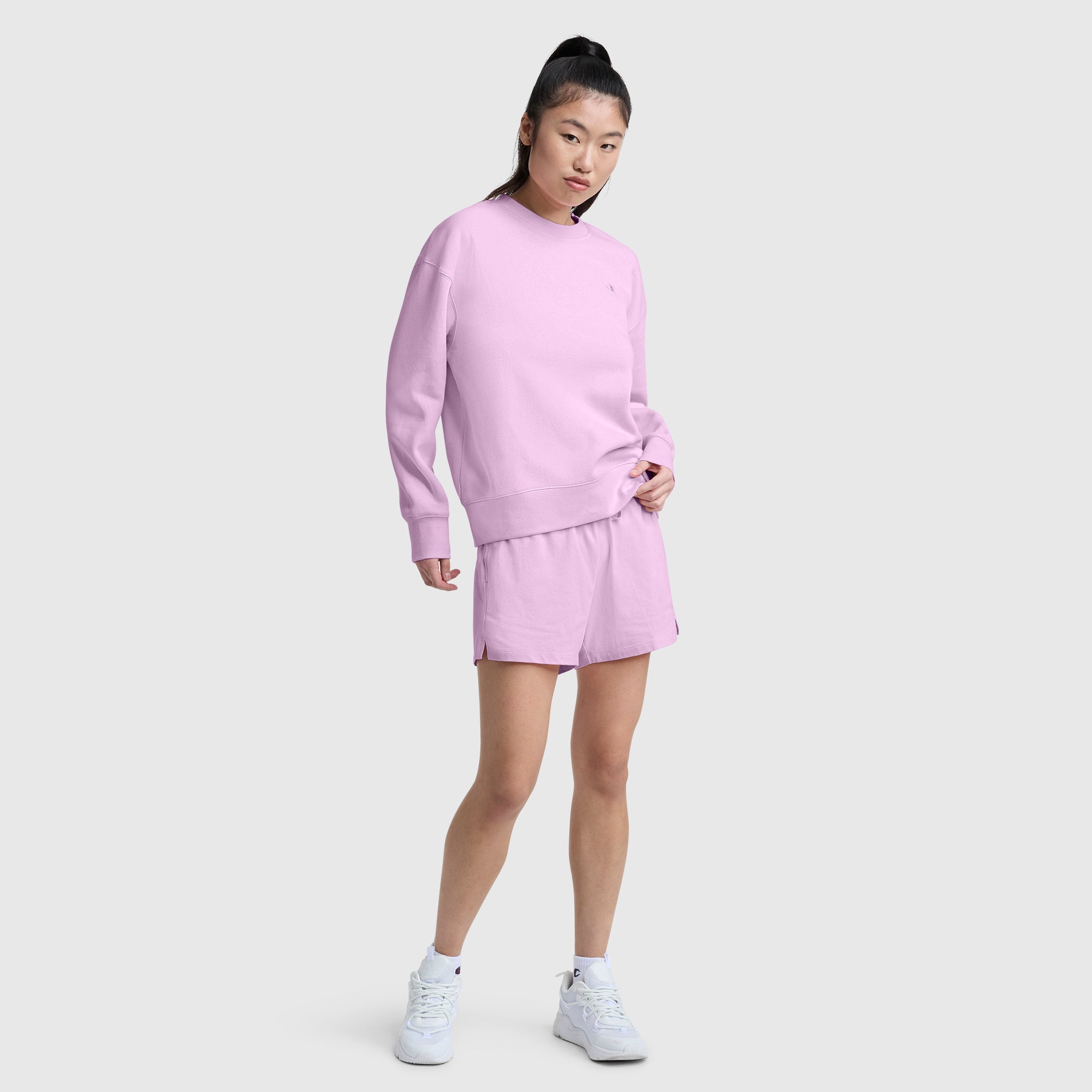 Champion 4" Lightweight Lounge Short smoky grape femme