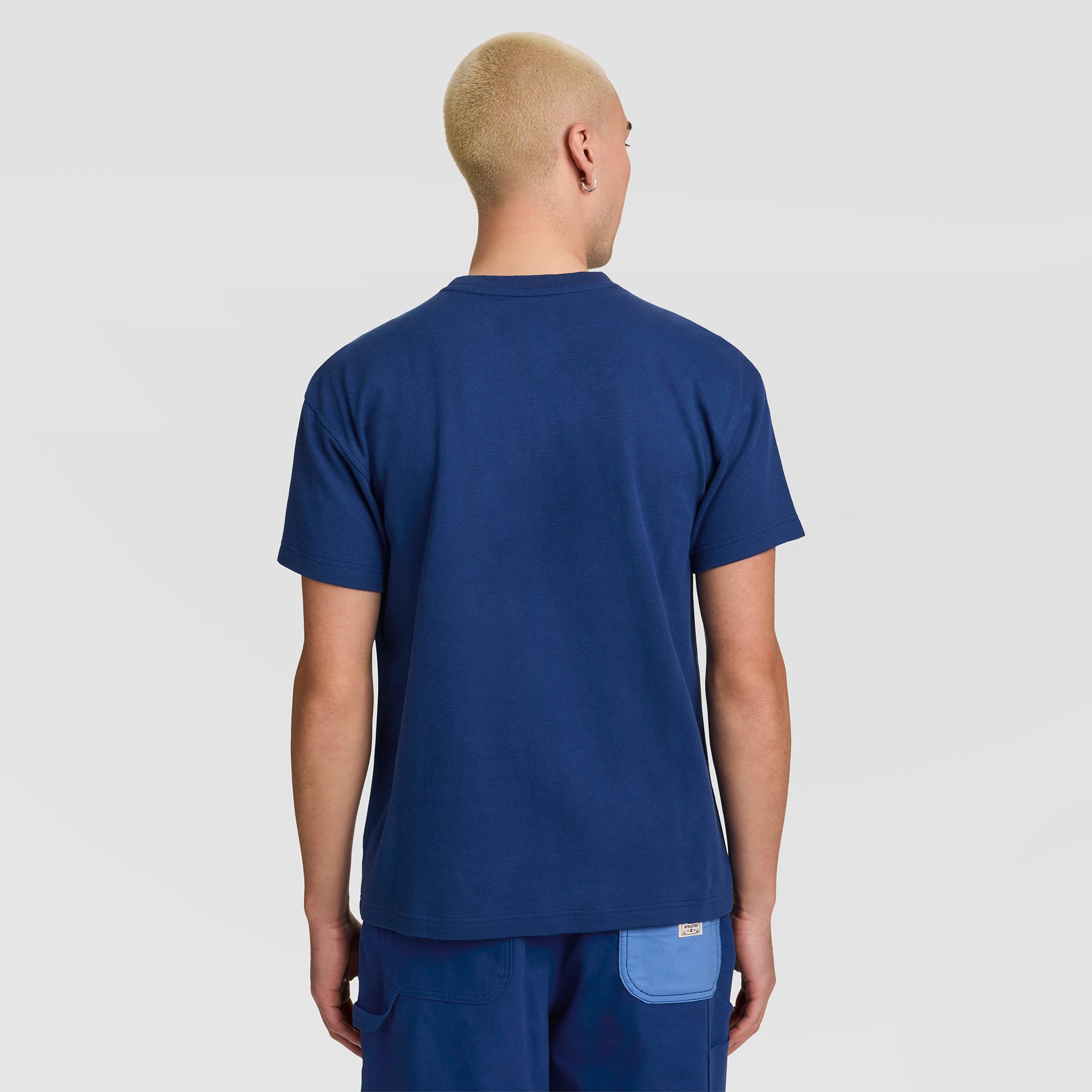 Champion Henley T-shirt bleu Estate Blue taille L