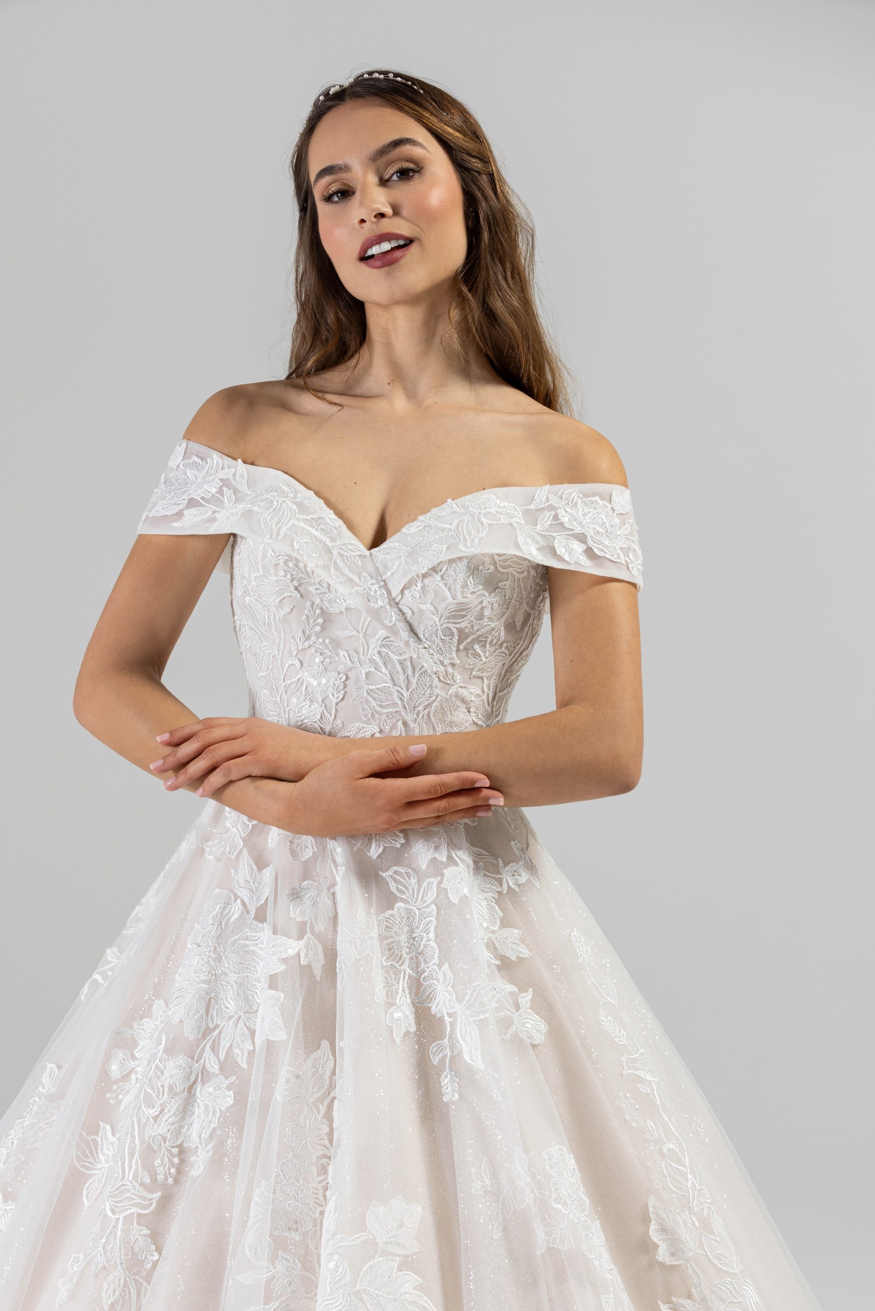 Le Jour de Notre Oui Luciole robe de mariée longue blanche