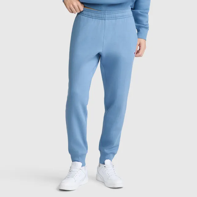 Champion Powerblend Joggers C Logo jogging bleu clair coton