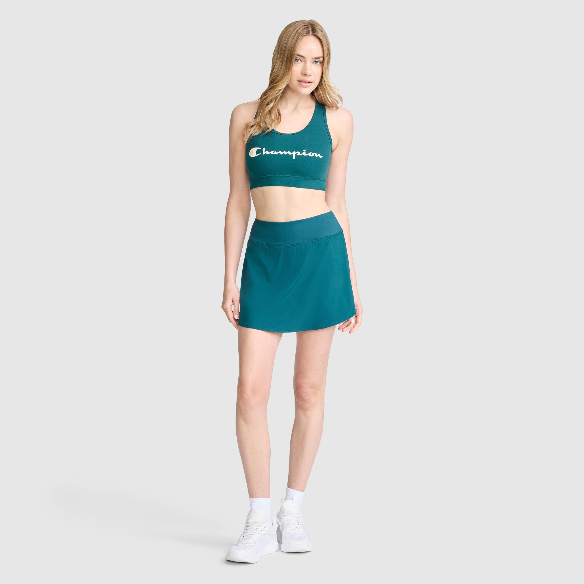 Champion Courtside Skort jupe-short Deep Teal stretch