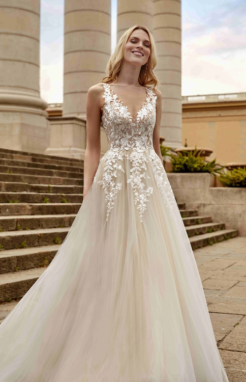 Le Jour de Notre Oui ÉMELINE robe de mariée ivoire princesse