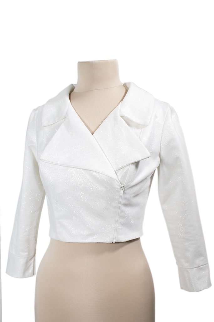 Le Jour de Notre Oui PERFECTO veste mariée blanche