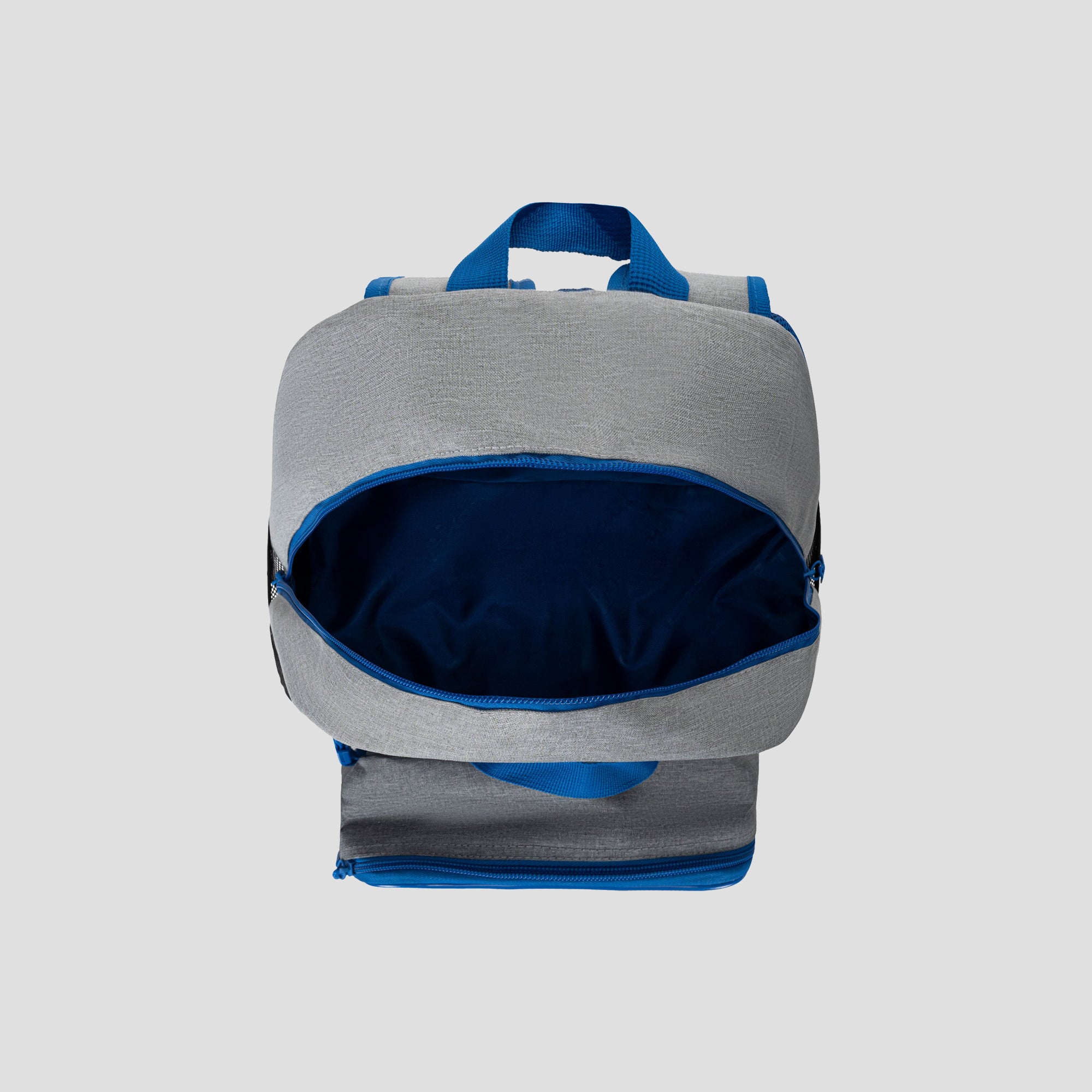 Champion Mode Sac à dos enfant gris bleu avec lunch box