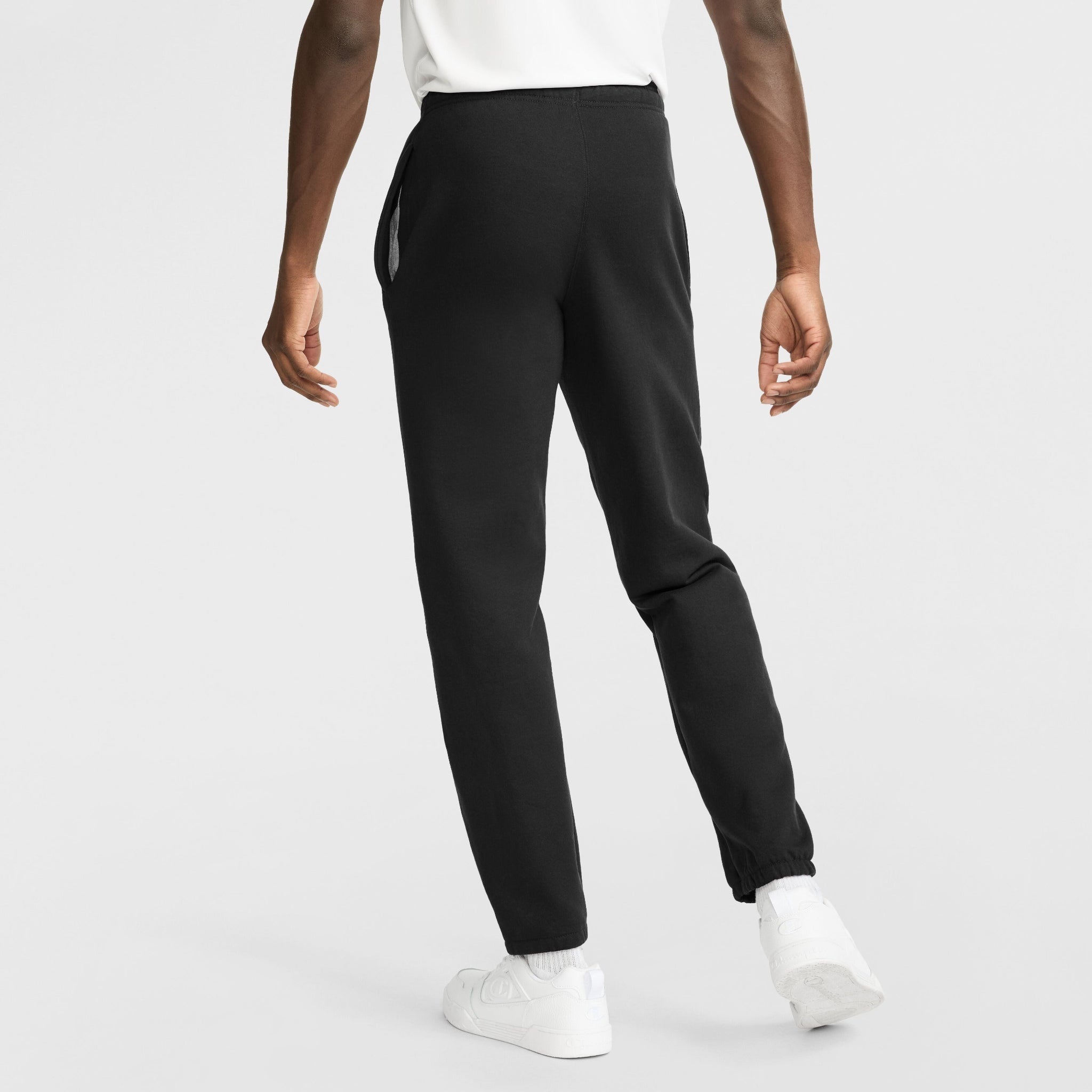 Champion Powerblend Cinched Bottom jogging noir XS molleton coton