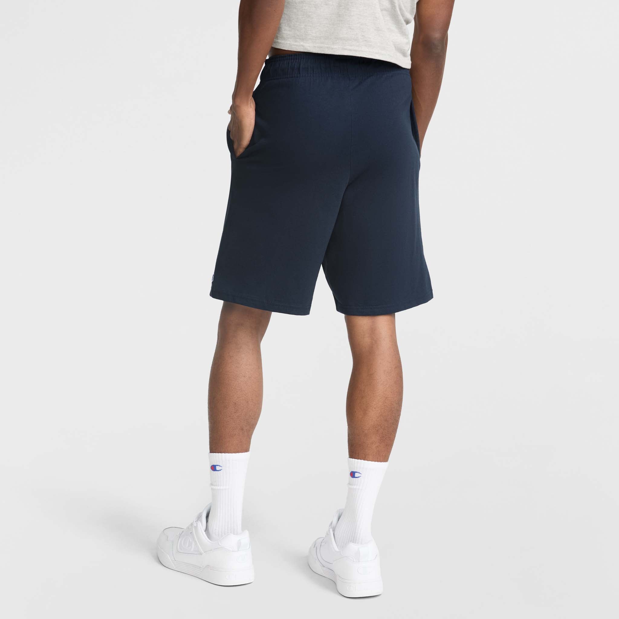 Champion 9" Short de détente Navy coton léger