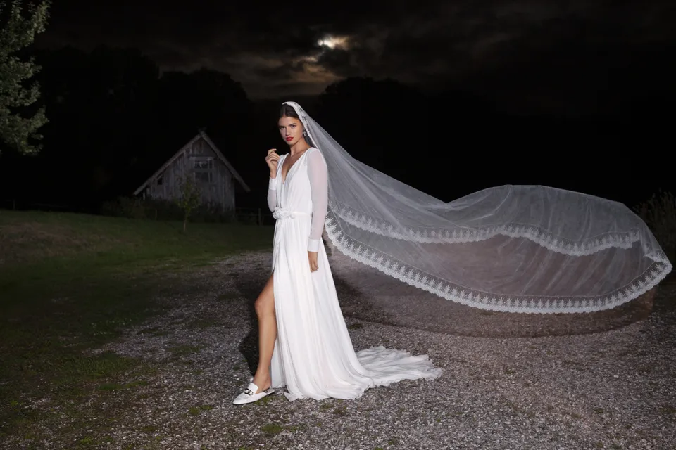 Maison Floret Sur-mesure Jules robe de mariée portefeuille