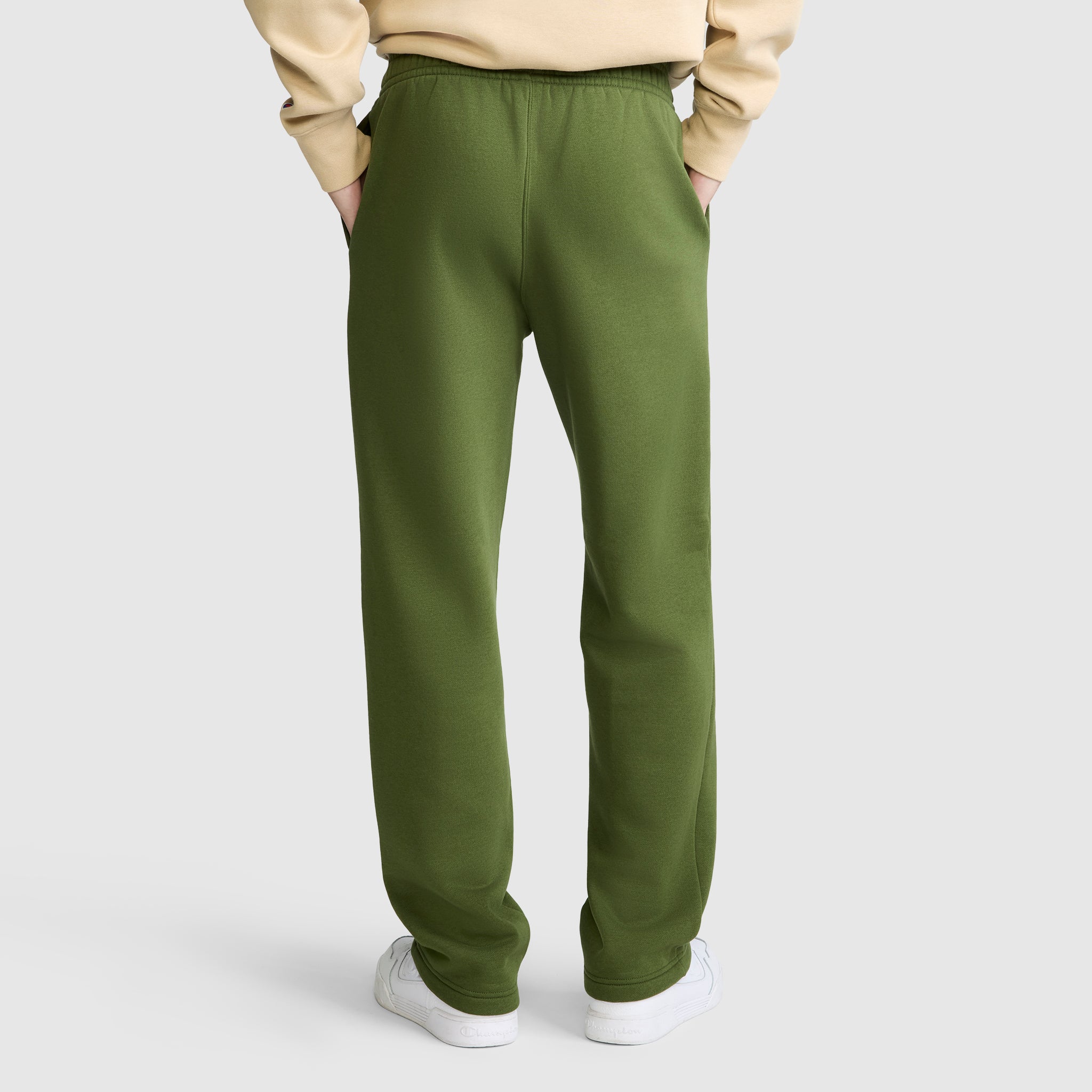 Champion Powerblend Open Hem jogging Chive coupe droite