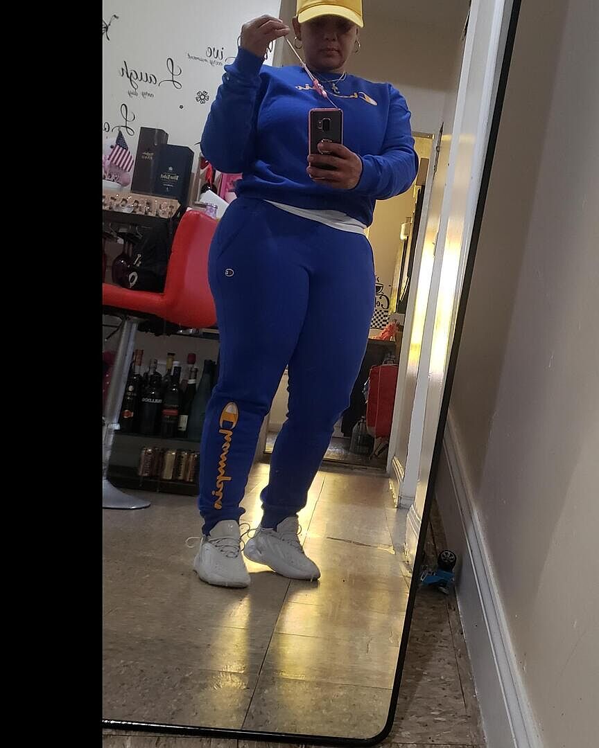 Champion Powerblend Joggers Classic Script jogging Blue Depths