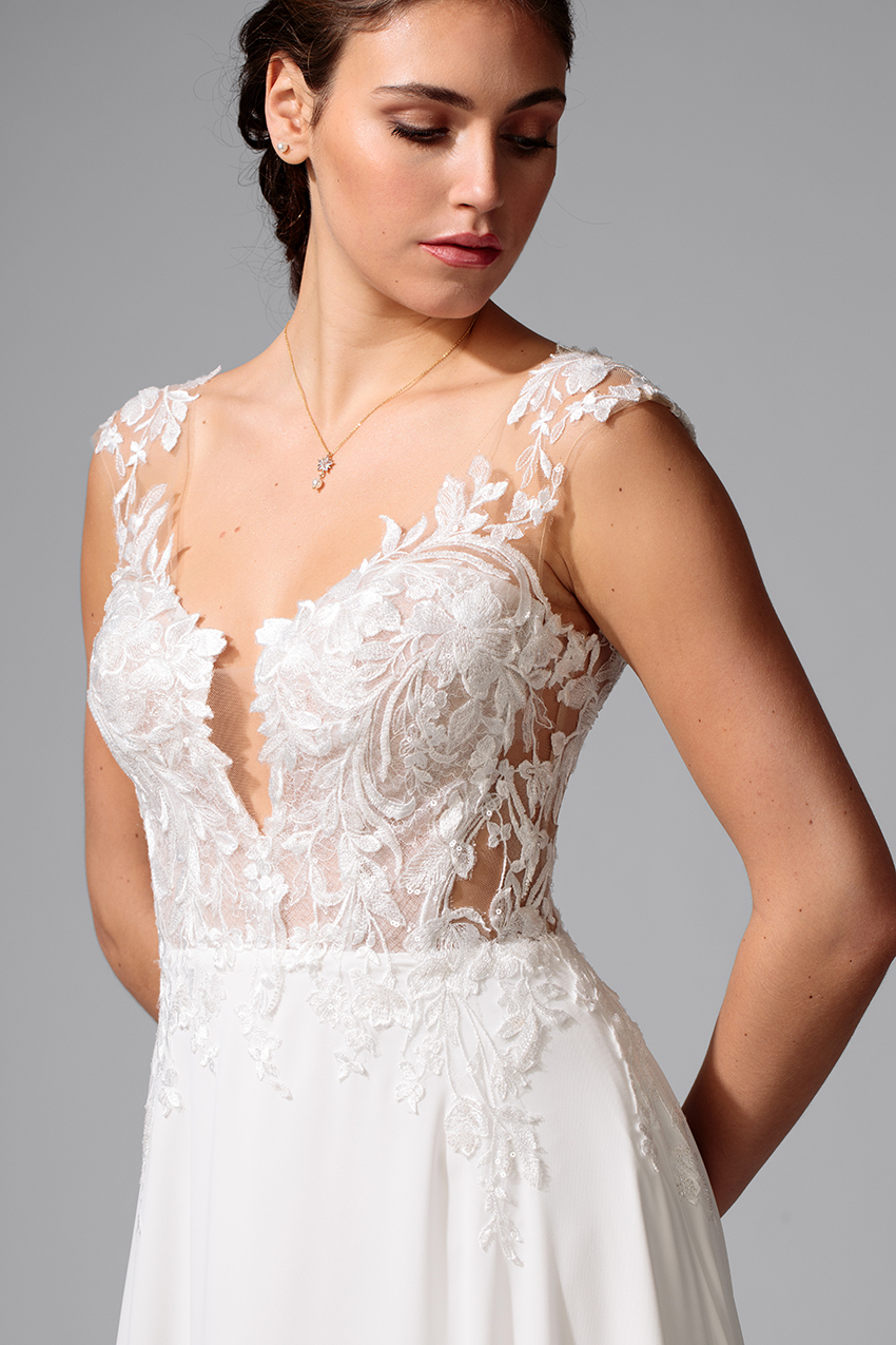 Le Jour de Notre Oui DAISY robe de mariée dentelle bohème