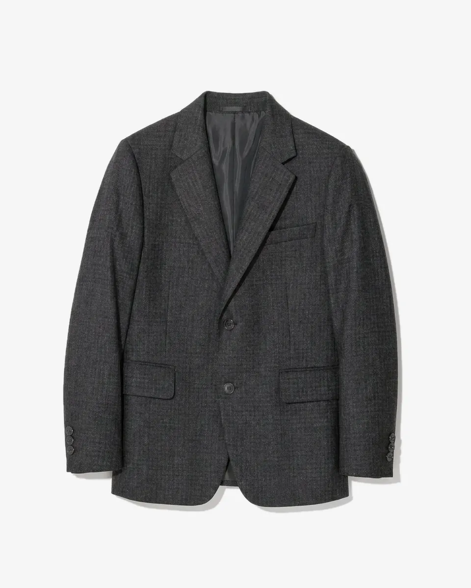 LAFAURIE SARTRE Gris Anthracite veste costume laine Prince de Galles