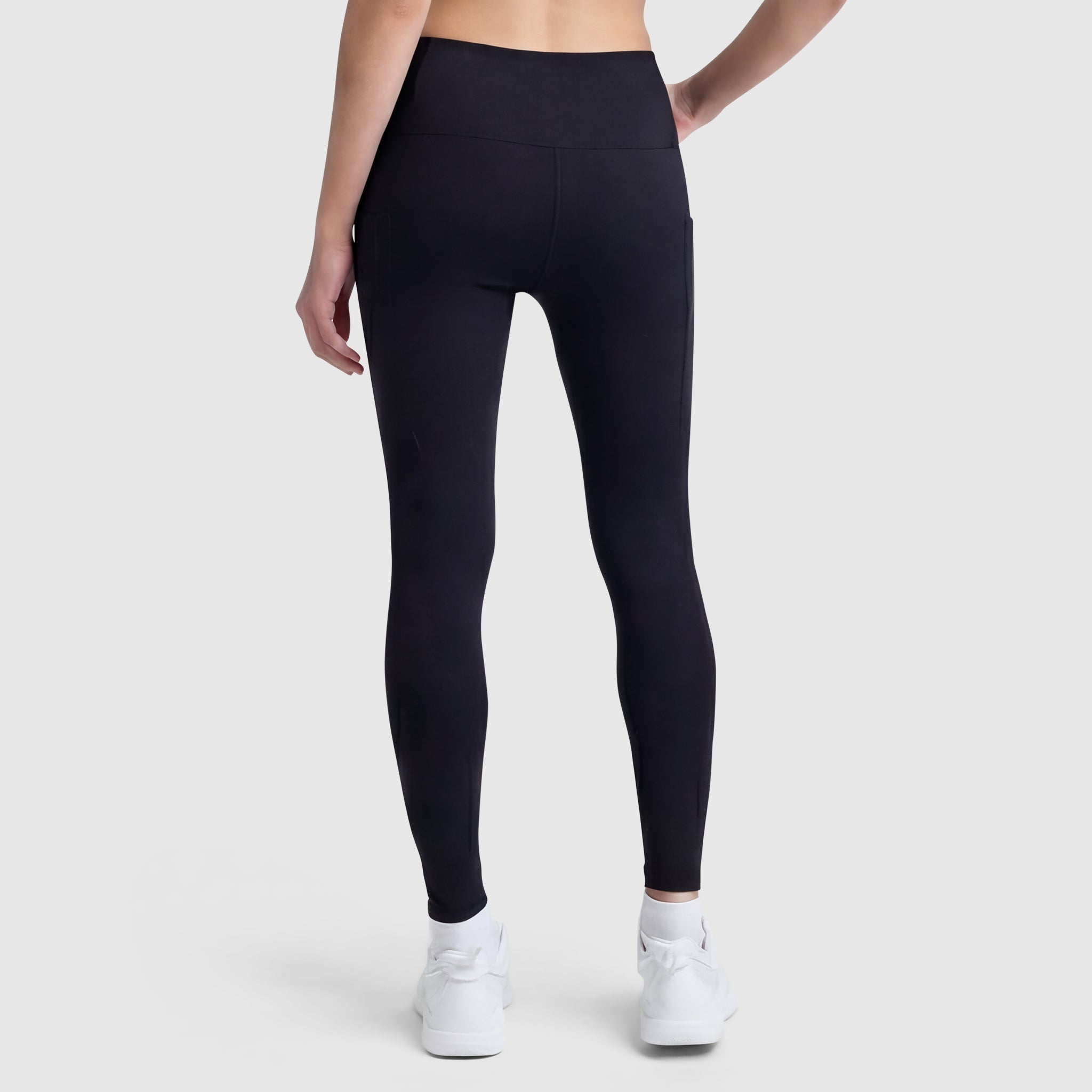 Champion Leggings C Logo legging noir stretch poches