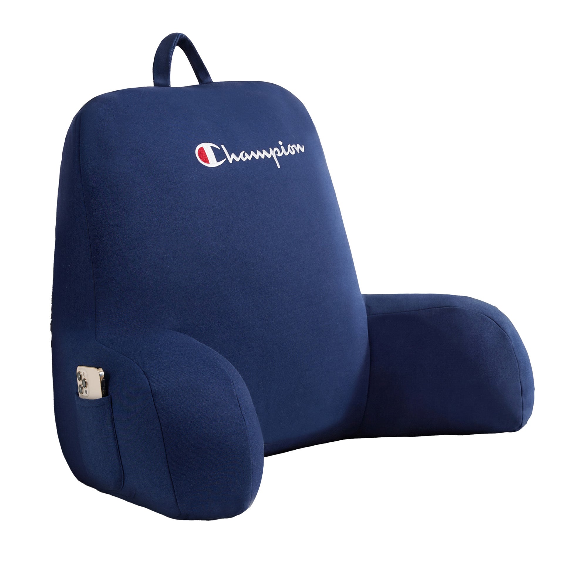 Champion Jersey Coussin de lecture Navy Blue 34 pouces