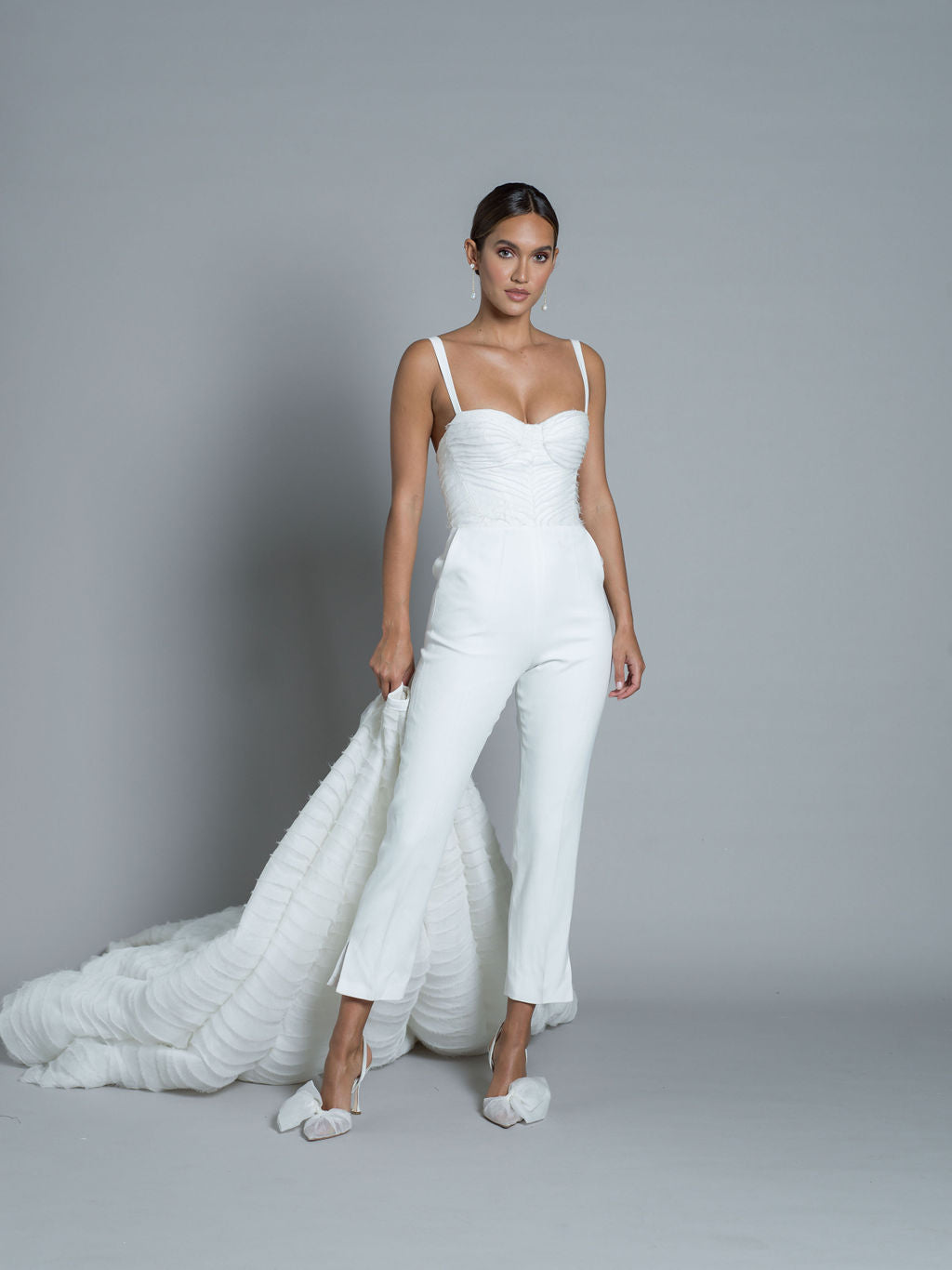 Rime Arodaky Bridal Prends ma Main combinaison mariée corset