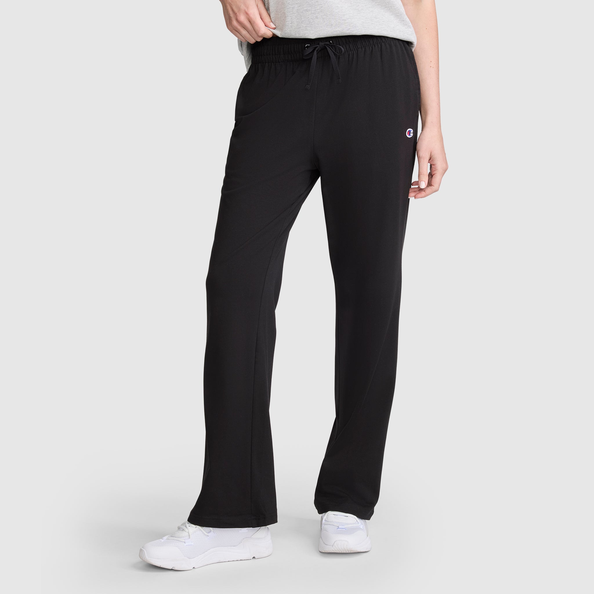 Champion Pants Lightweight pantalon jogging noir coton taille élastique