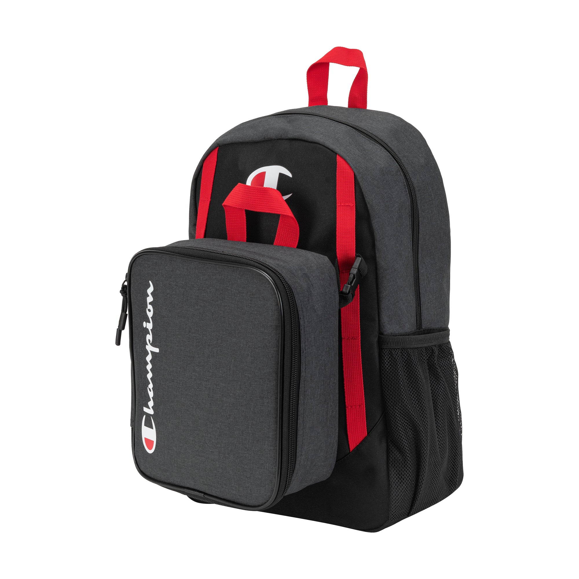 Champion Mode Lunch Kit Backpack sac à dos enfant noir combo