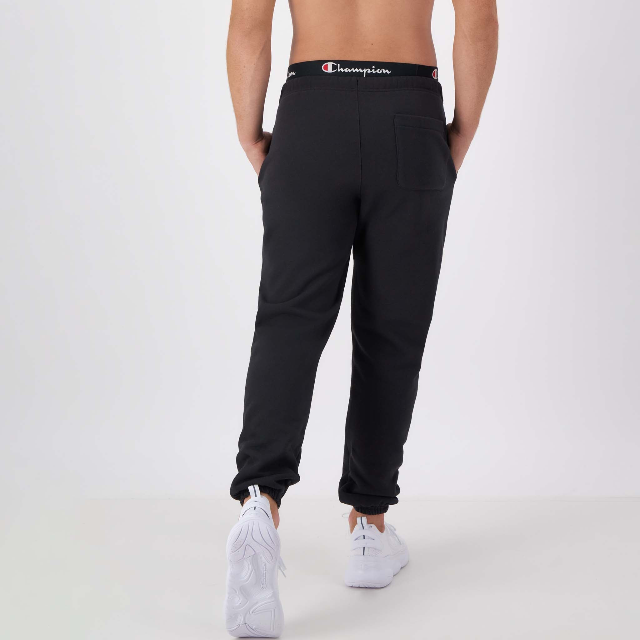 Champion Reverse Weave jogging homme noir molleton