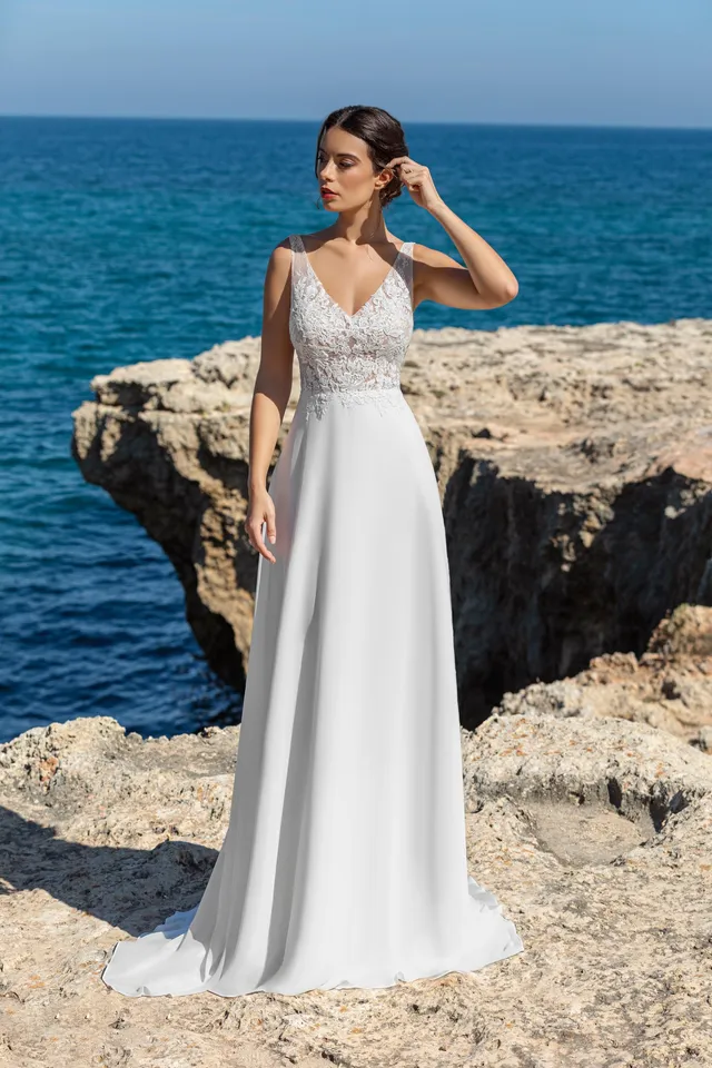 Le Jour de Notre Oui Alexia robe de mariée blanche longue