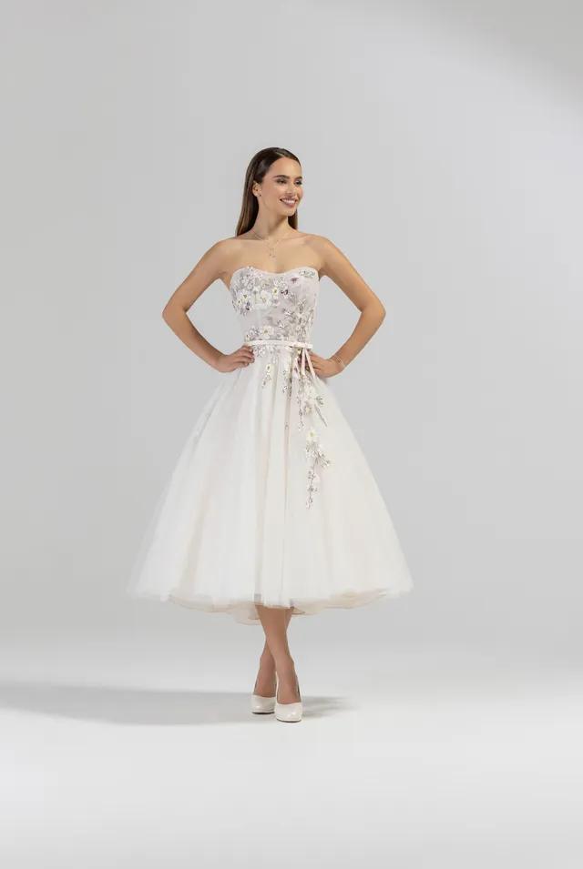 Le Jour de Notre Oui Libellule robe de mariée blanche mariage