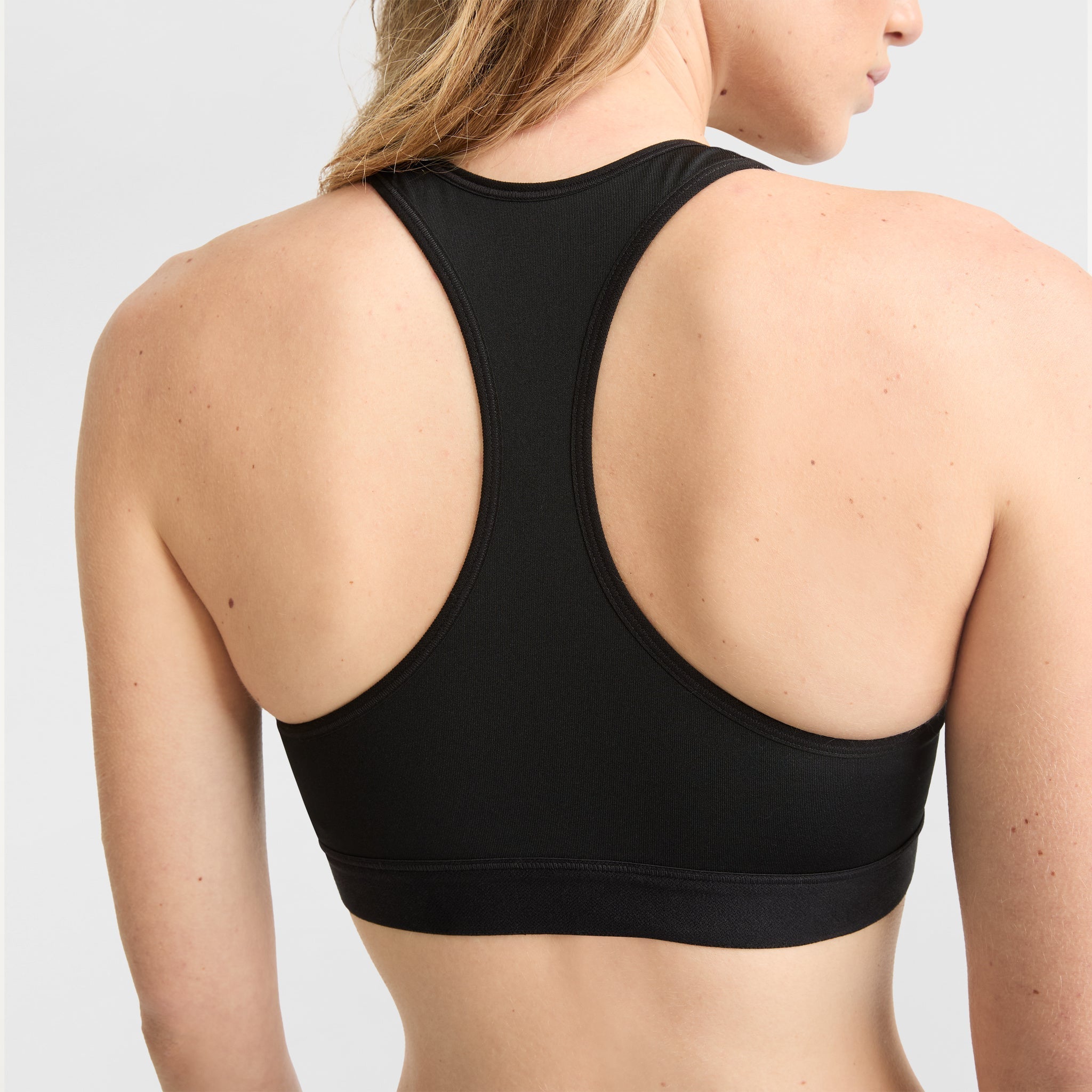Champion Compression C Logo brassière Black noire maintien modéré
