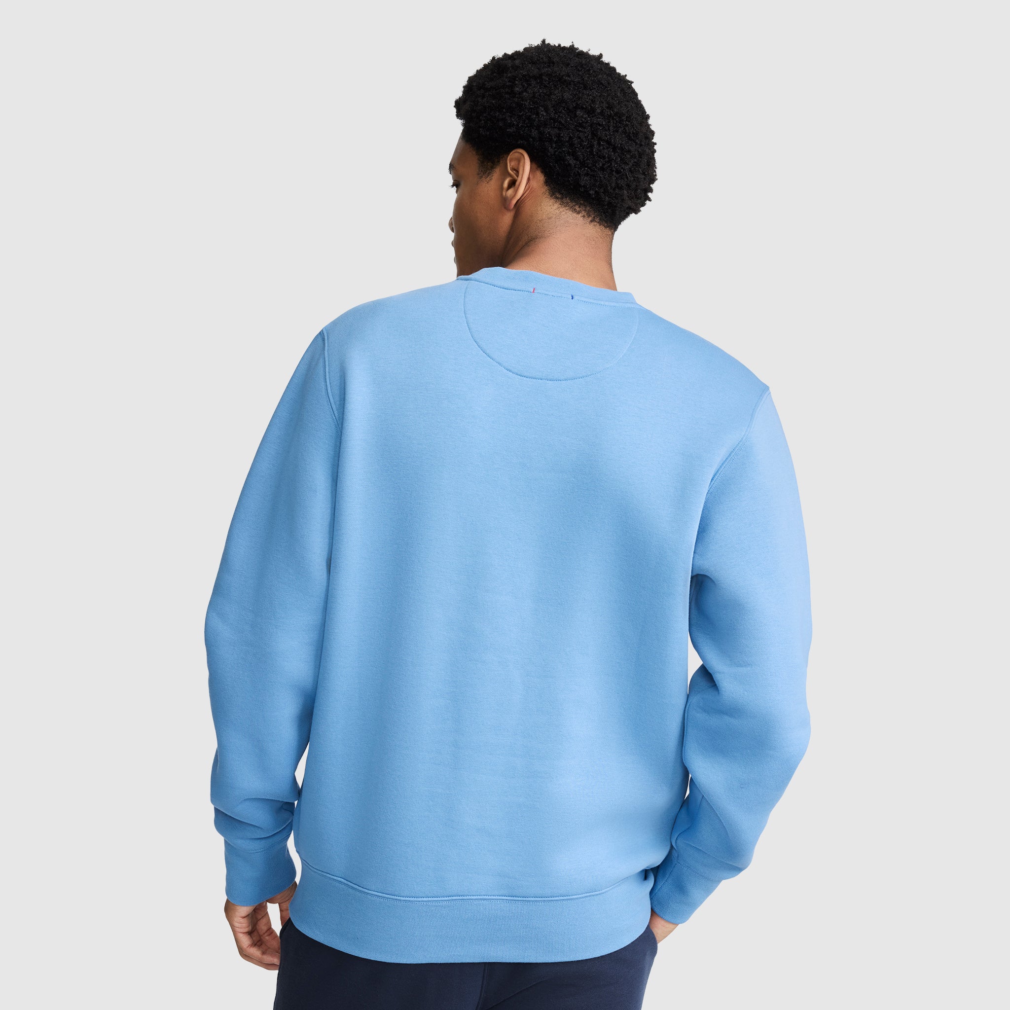 Champion Powerblend sweat col rond Riviera logo script