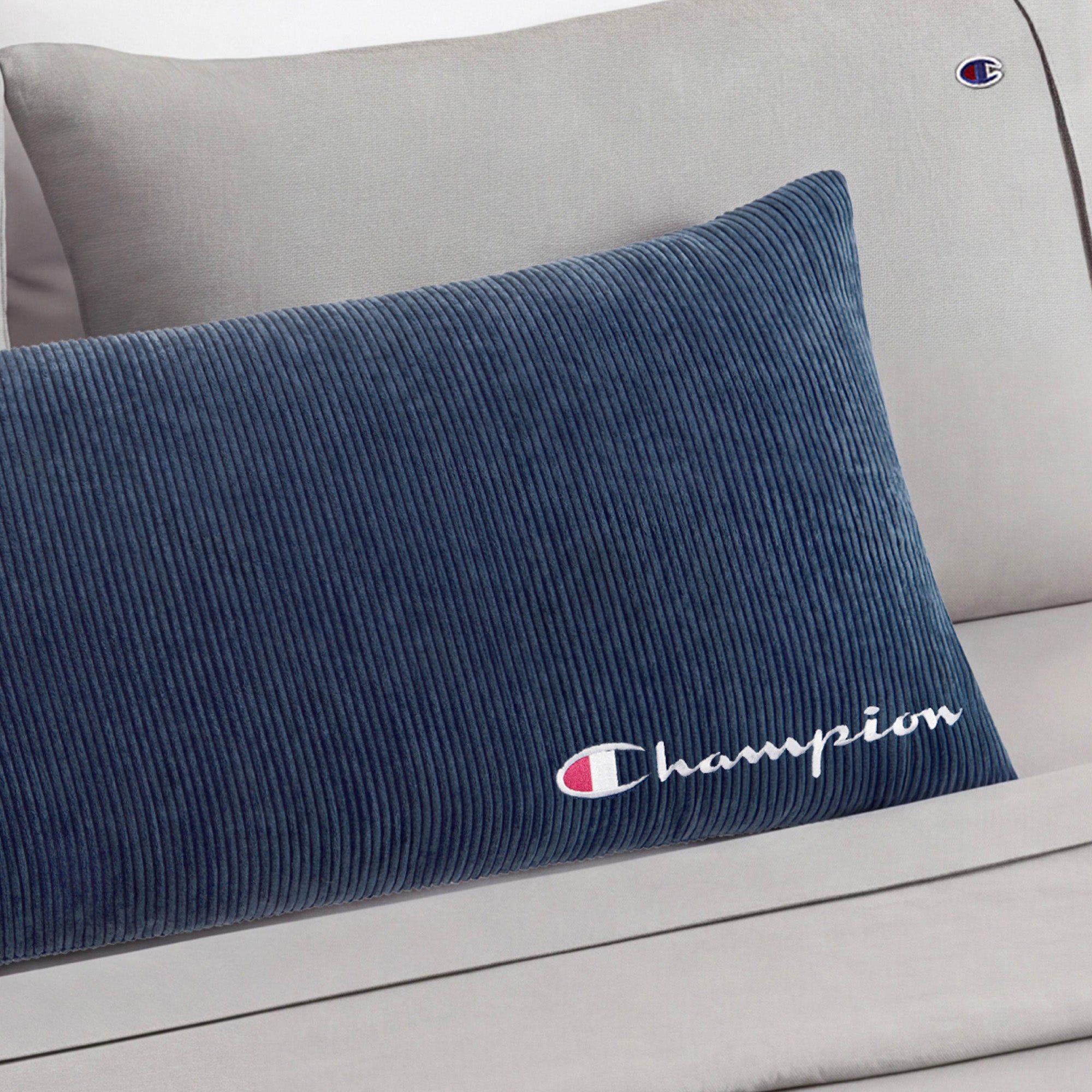 Champion Corduroy Traversin bleu marine 41x91 cm