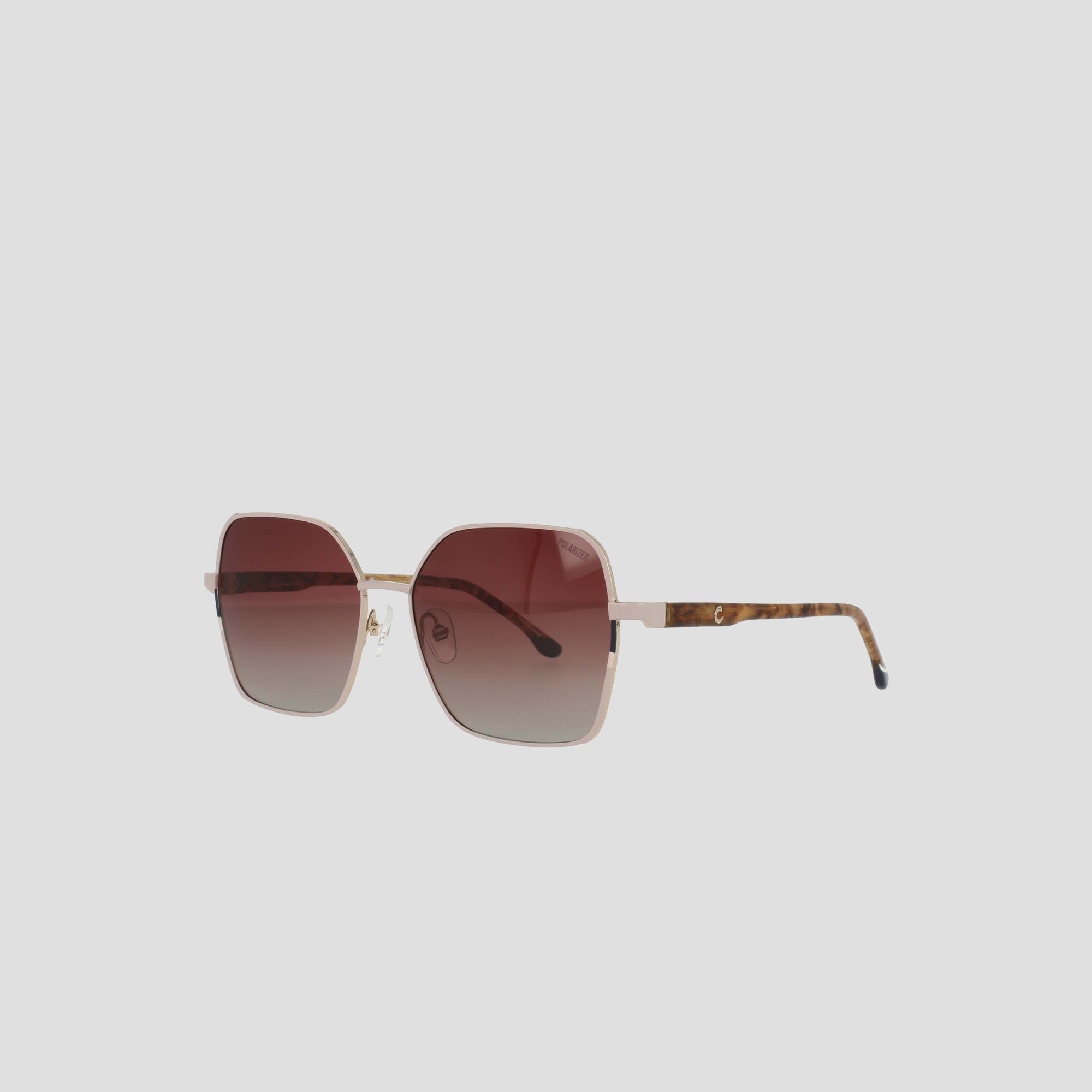Champion Sunglasses Boho Square lunettes soleil femme Ivory Taupe
