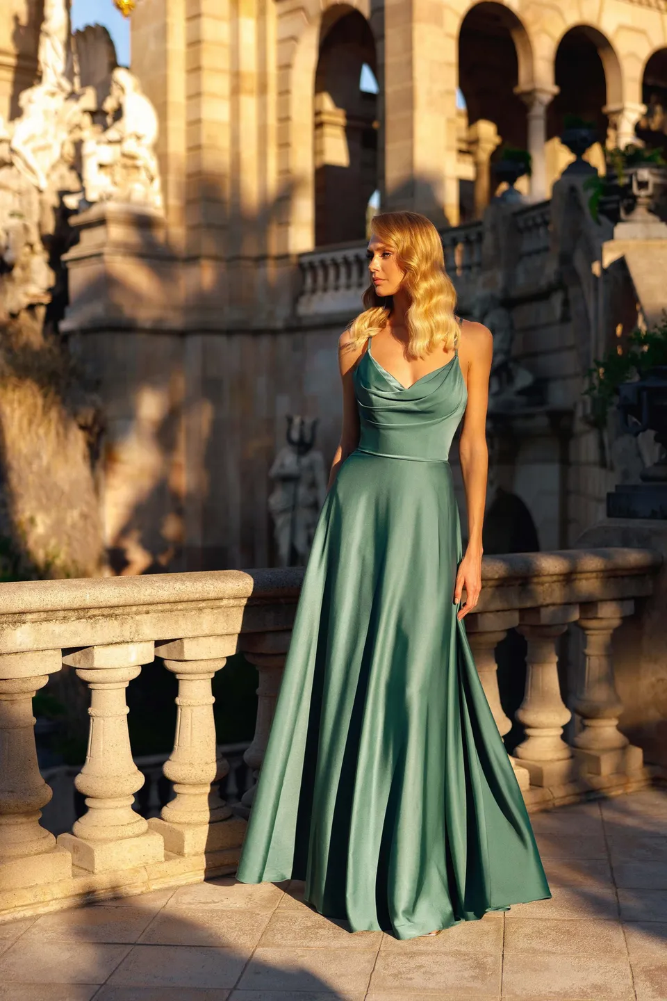 Le Jour de Notre Oui CER008 robe de cérémonie midi chic