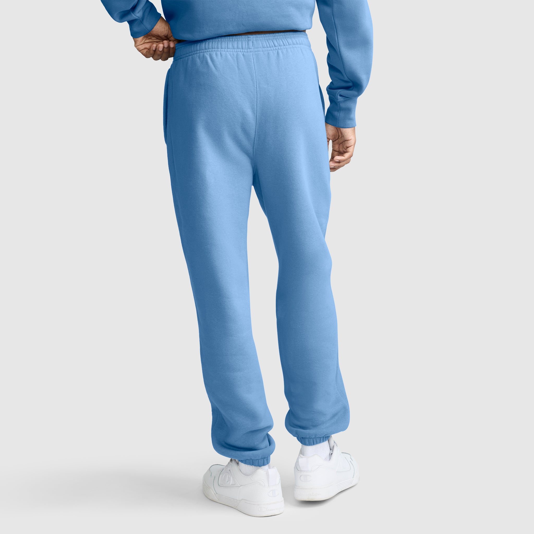 Champion Powerblend Cinched Bottom jogging bleu Riviera S molleton