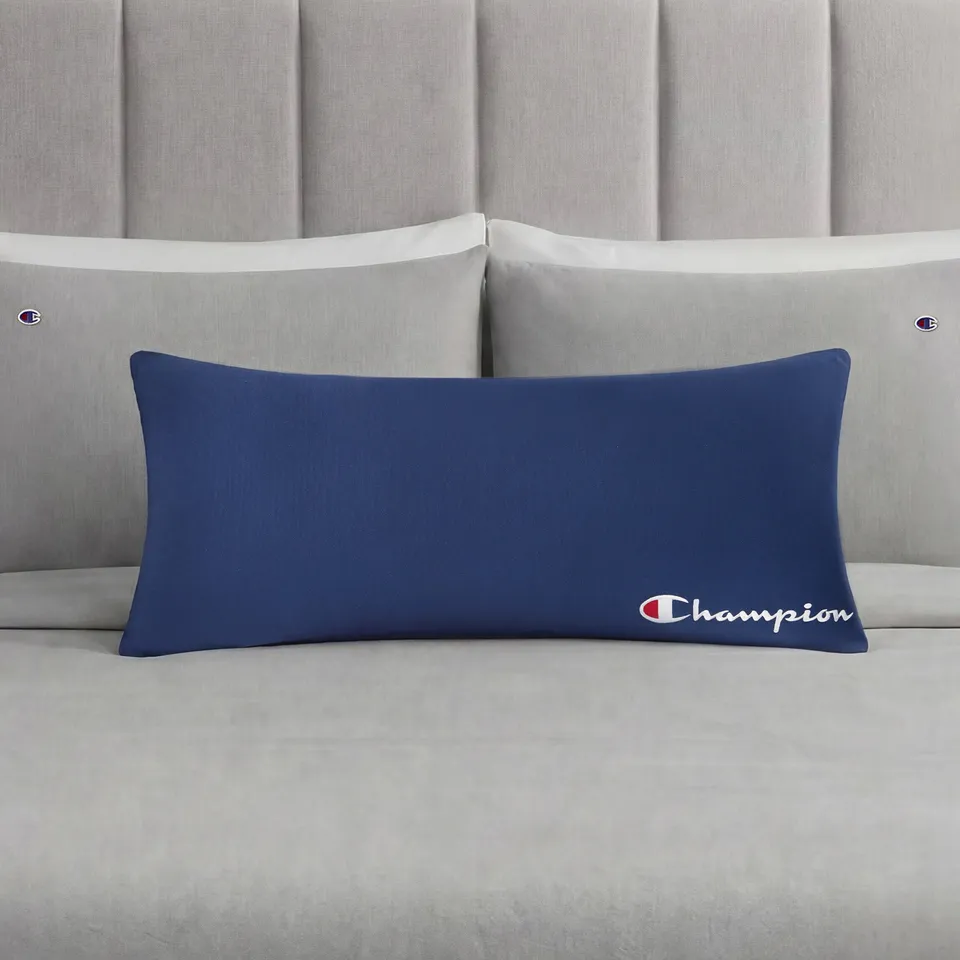 Champion Room Decor Jersey Body Pillow traversin bleu marine 16x36