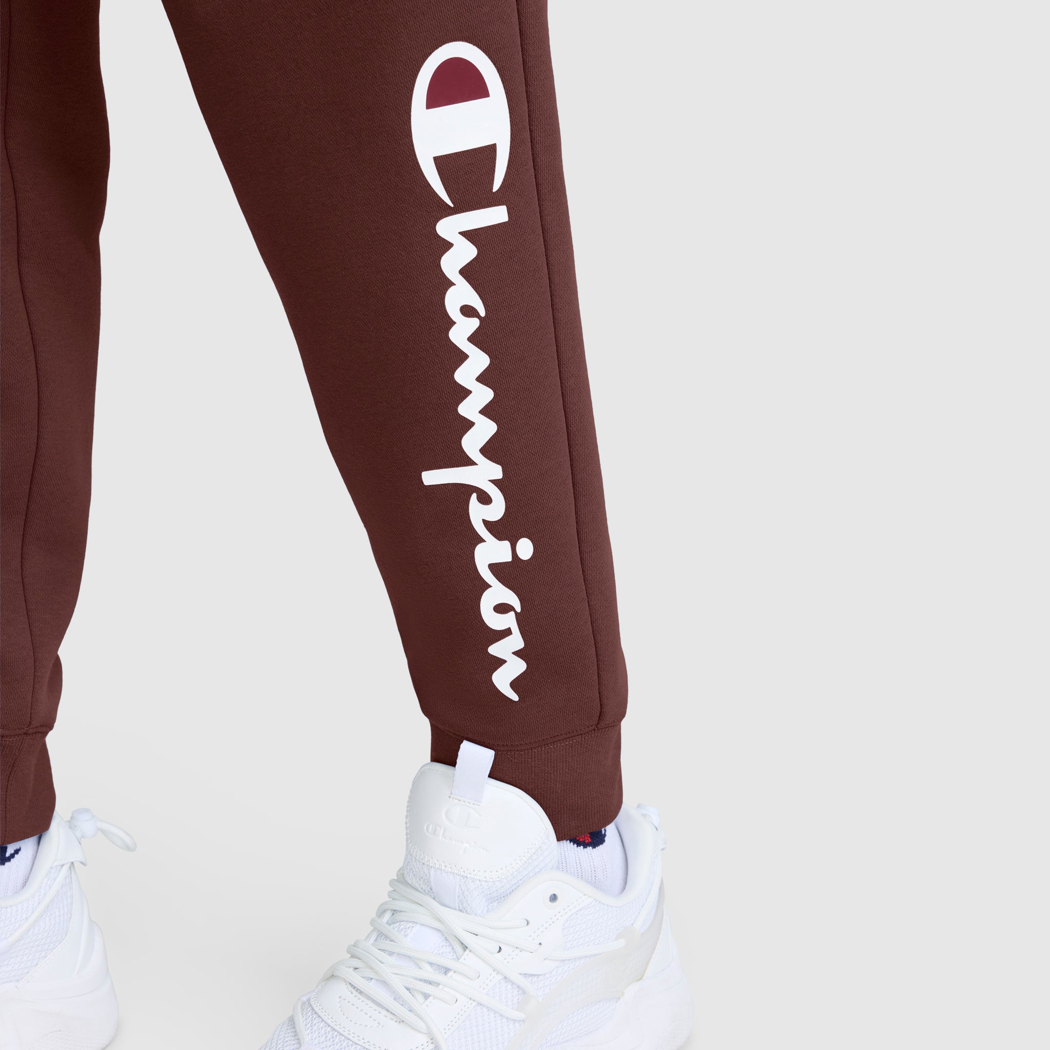 Champion Powerblend Jogger Bitter Chocolate molleton