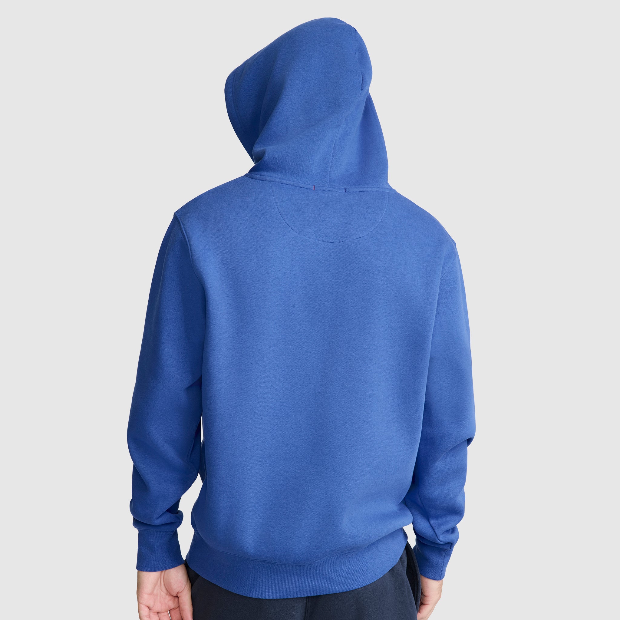 Champion Powerblend C Logo sweat à capuche bleu vif classique