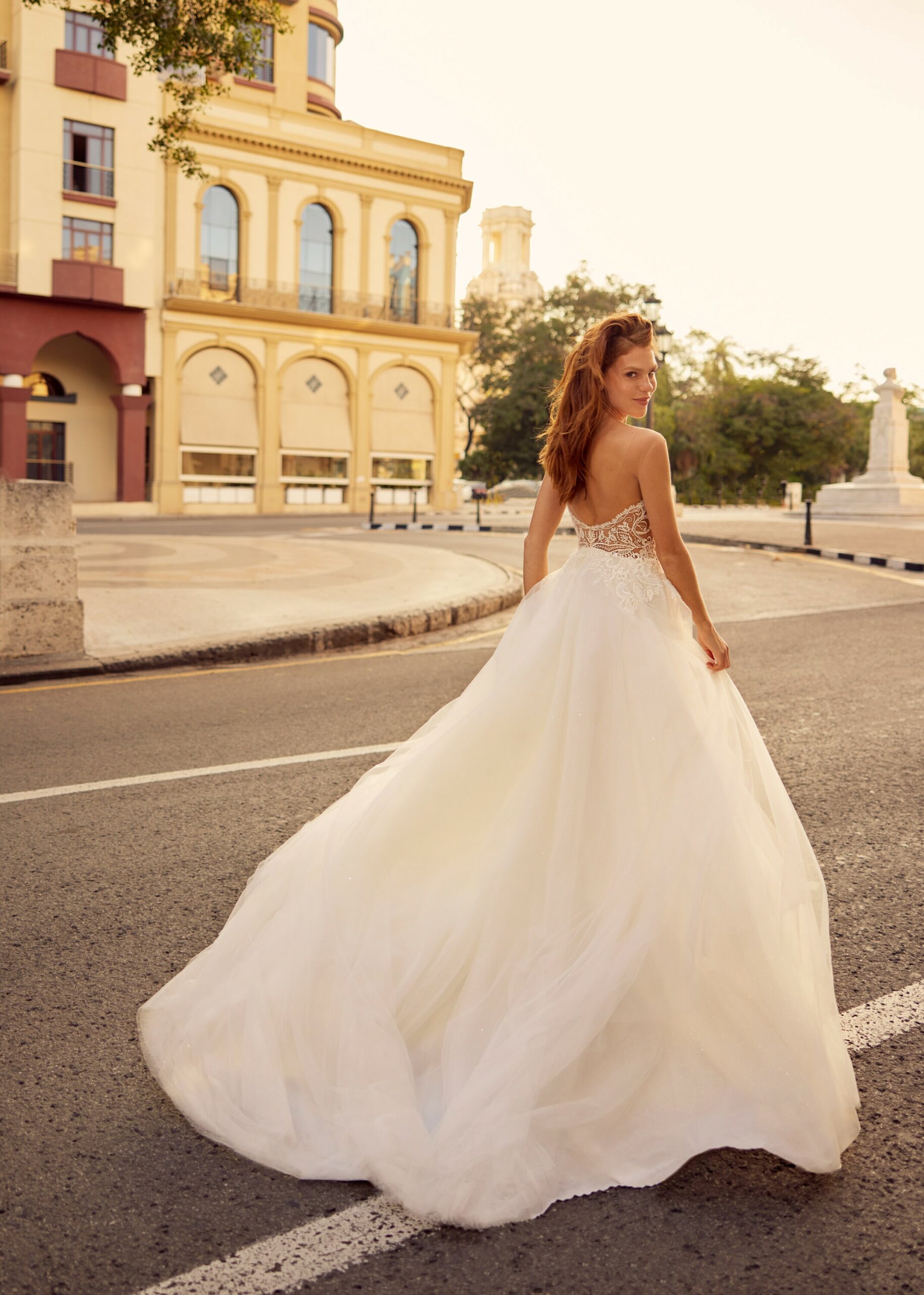 Hervé Paris Libre Luisa robe de mariée fluide