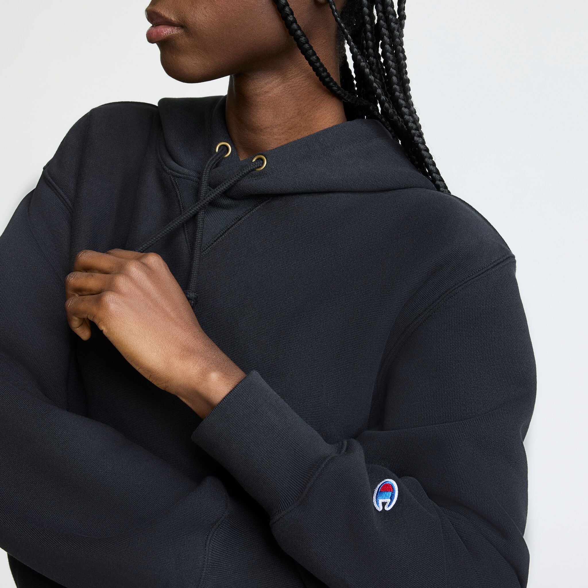 Champion Reverse Weave Hoodie sweat noir Black lourd